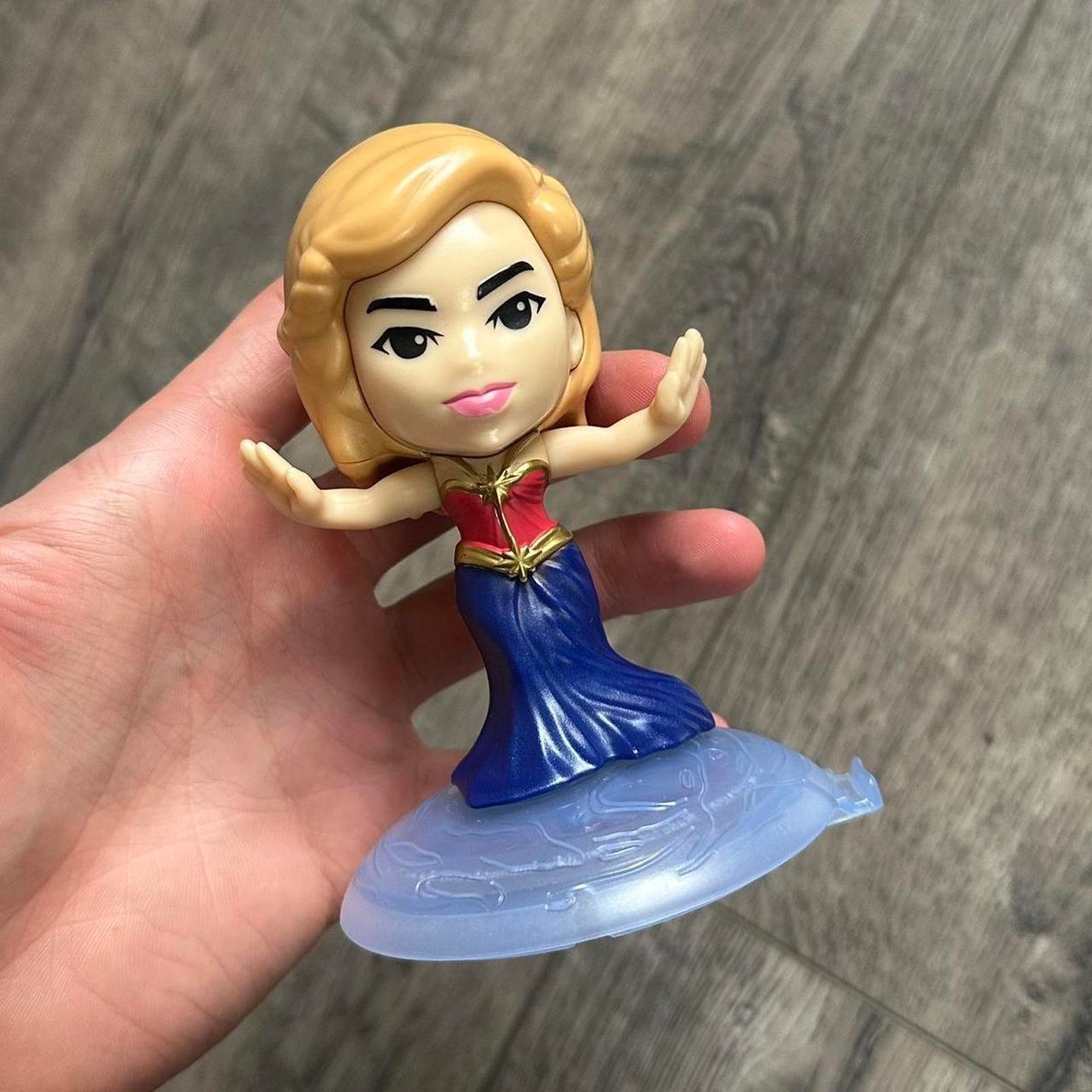 Marvel Comics McDonalds Captain Marvel The Marvels Figure Action Figure Size ONE SIZE - 3 Thumbnail