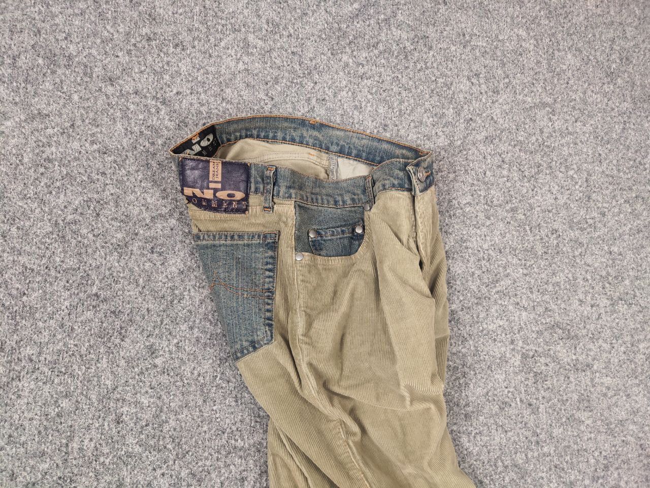 Hysteric Glamour Vintage If six was nine Style LGB Y2K Corduroy Flared Jeans Size 28" / US 6 / IT 42 - 4 Thumbnail