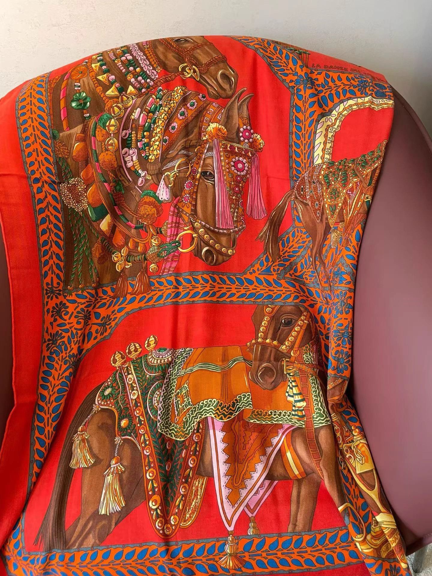 Hermes Hermès 140x140 unused shawl with box Size ONE SIZE - 7 Thumbnail