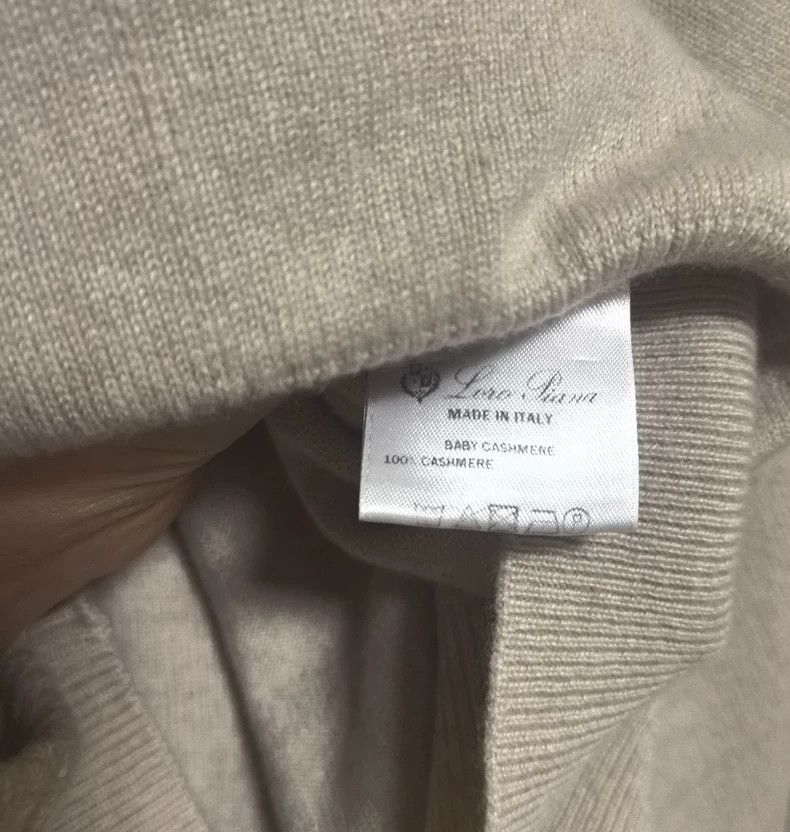 Loro Piana LORO PIANA Baby cashmere knit sweater, zipped cardigan wit Size M / US 6-8 / IT 42-44 - 5 Thumbnail