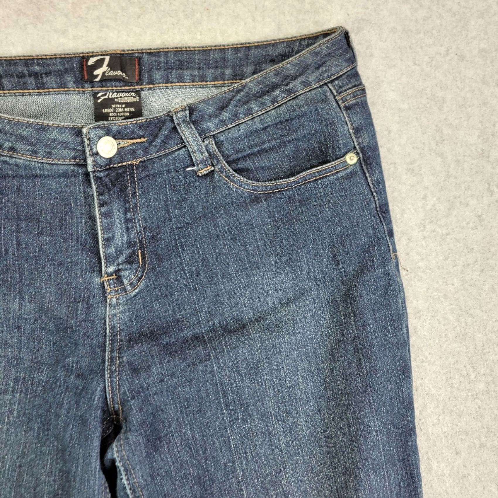 Vintage y2k Flavour By Bubblegum Jeans Women's Size 14 Size 36" / US 14 / IT 50 - 4 Thumbnail