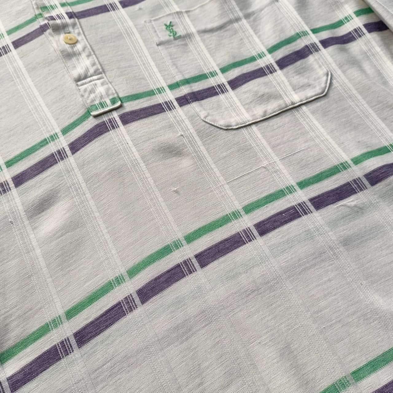 Yves Saint Laurent Vintage Yves Saint Laurent Polo Shirt Size US M / EU 48-50 / 2 - 5 Thumbnail