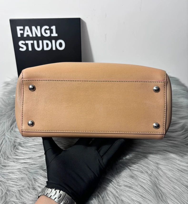 FENDI 2jour Brown Commuter Handbag-2505
