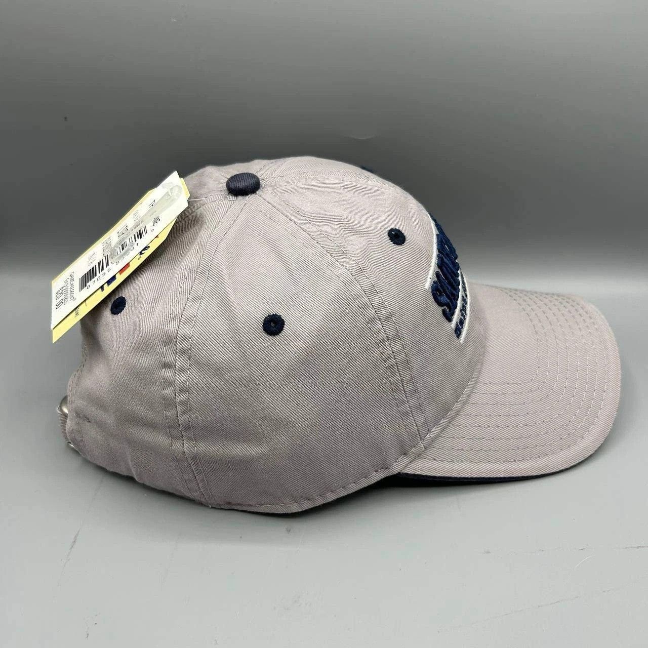 The Game Saint Anselm College Hat Men Gray The Game Strap Back Cotton Size ONE SIZE - 6 Thumbnail