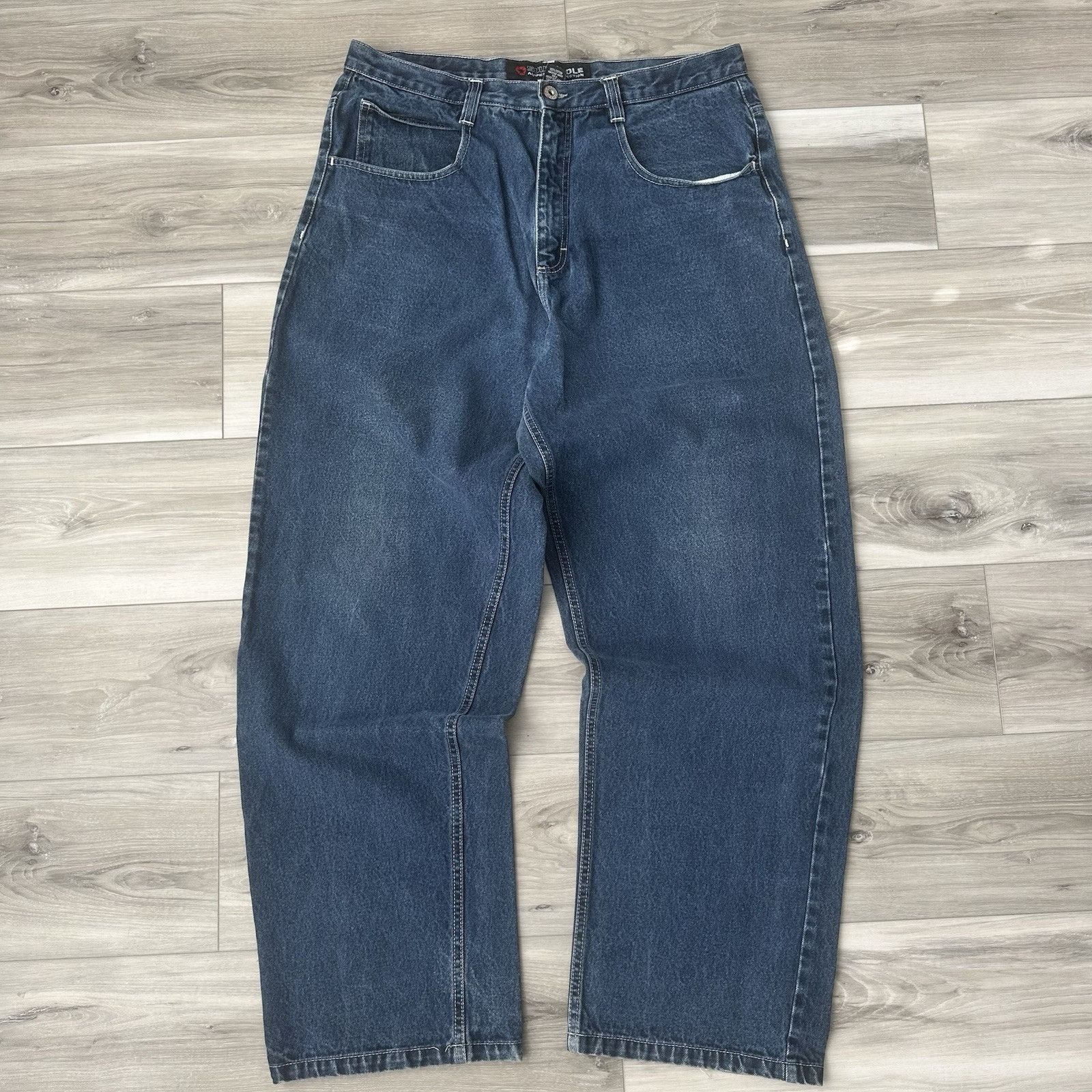 Southpole VTG Southpole Denim Jeans Men's 36x33 Blue Baggy Y2K Skater Size US 38 / EU 54 - 1 Thumbnail