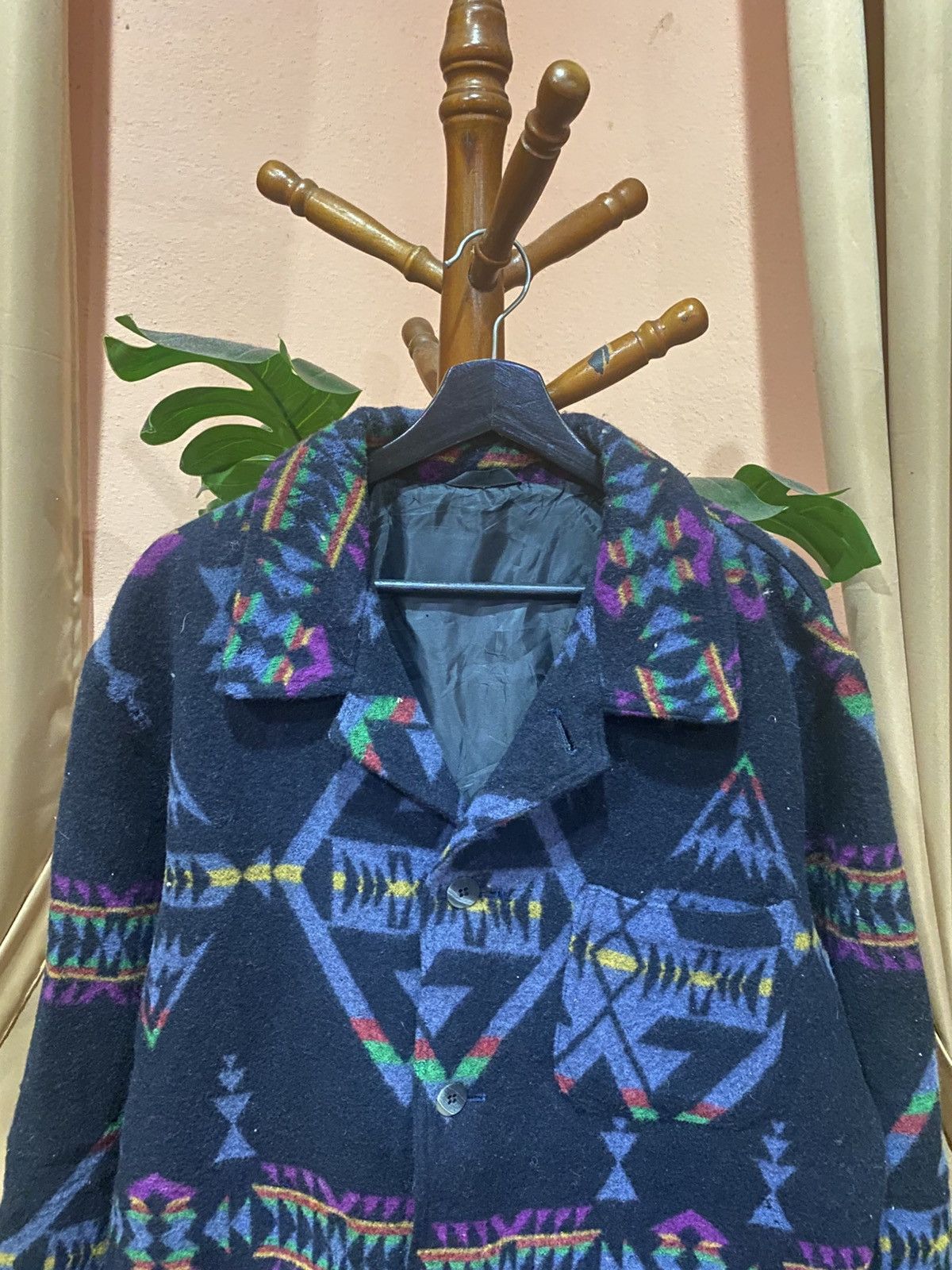 Vintage Vintage Southwestern Navajo-Inspired Pattern Tribal Jacket Size US M / EU 48-50 / 2 - 8 Thumbnail
