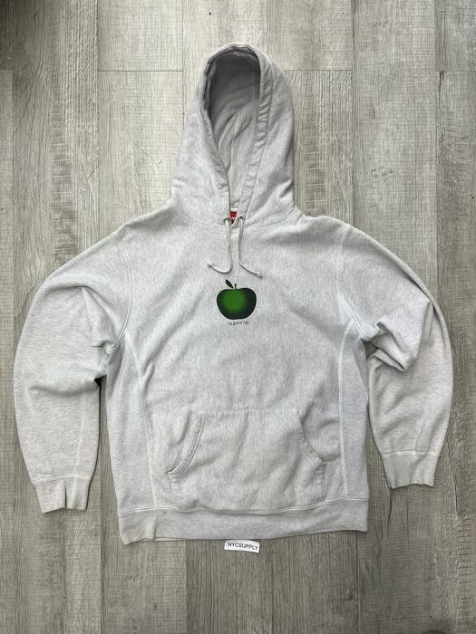 Supreme apple hooded sweatshirt hot sale