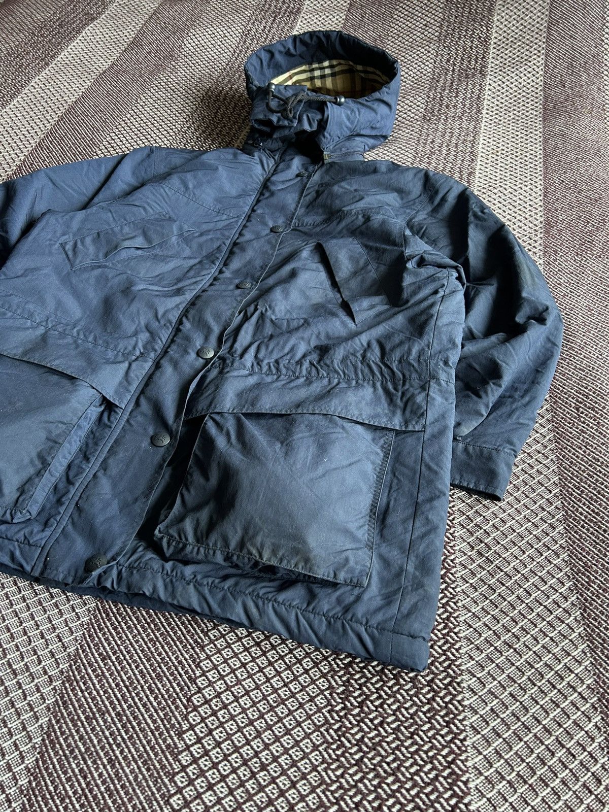 Burberry Burberry Coat Down Liner Vintage Jacket Solid Style Size US L / EU 52-54 / 3 - 4 Thumbnail