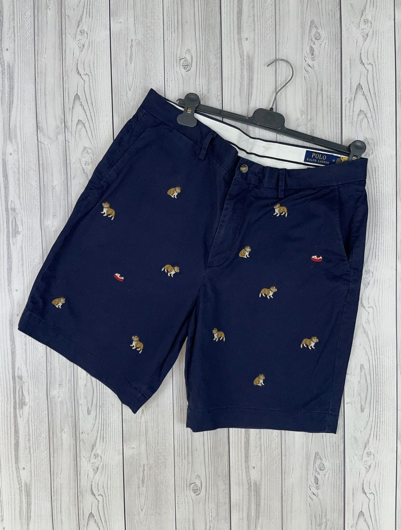 Polo Ralph Lauren Vintage polo ralph lauren shorts monogram size 36 Size US 36 / EU 52 - 1 Thumbnail