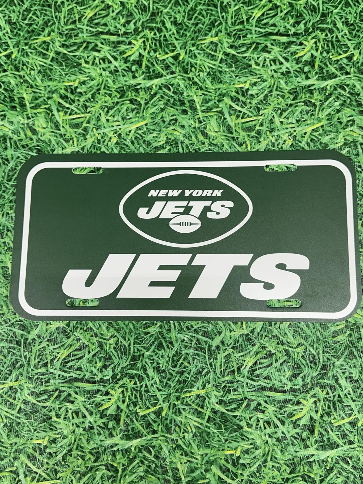 NFL New York Jets License Plate Plastic NFL NEW Size ONE SIZE - 1 Preview