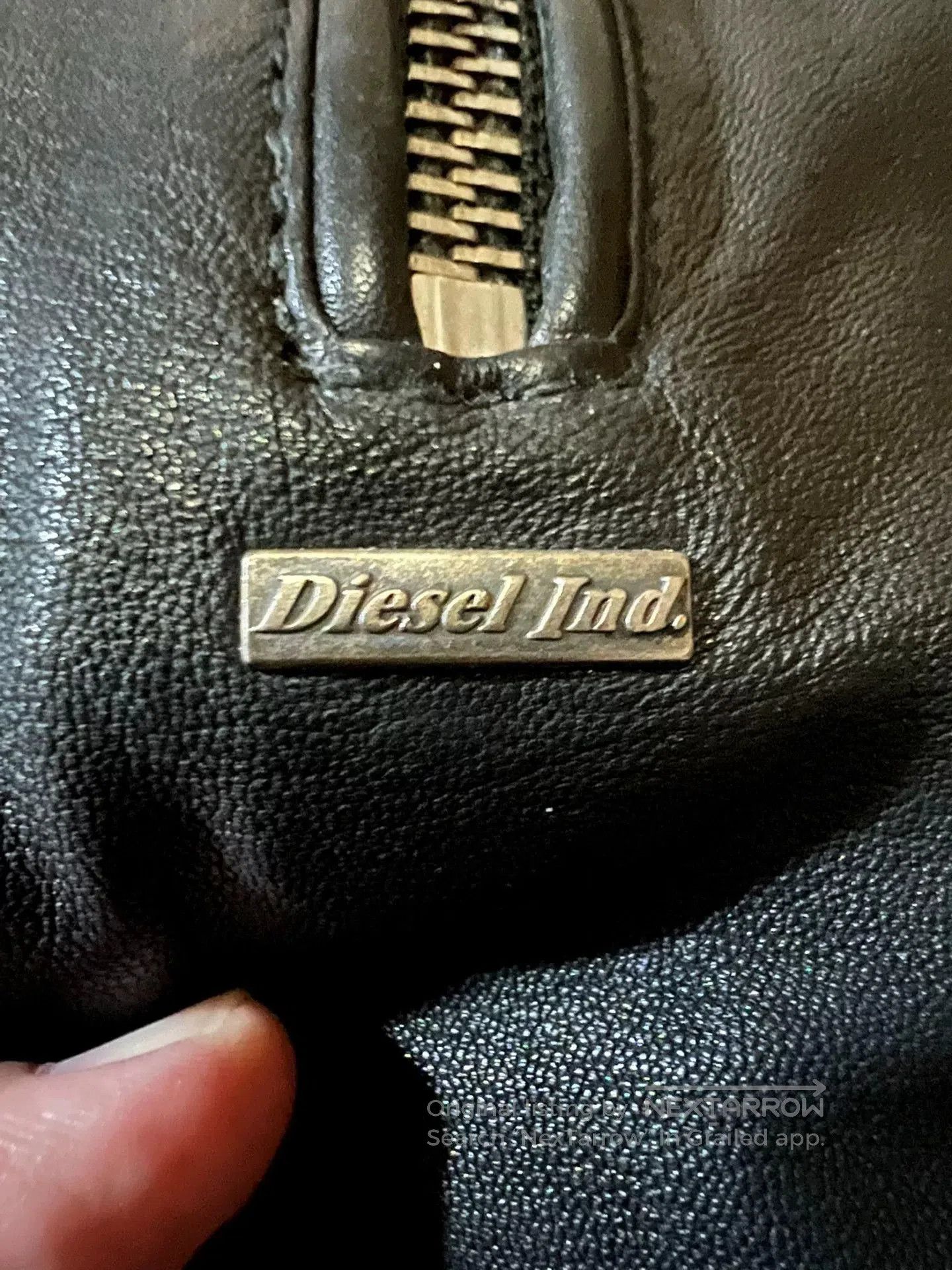 Diesel diesel l-ayme studded lambskin leather jacket. Size US L / EU 52-54 / 3 - 5 Thumbnail
