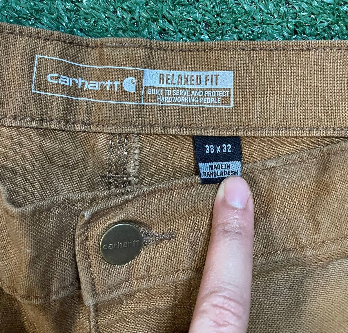 Carhartt Carhartt tan double knees pants Size US 38 / EU 54 - 4 Thumbnail