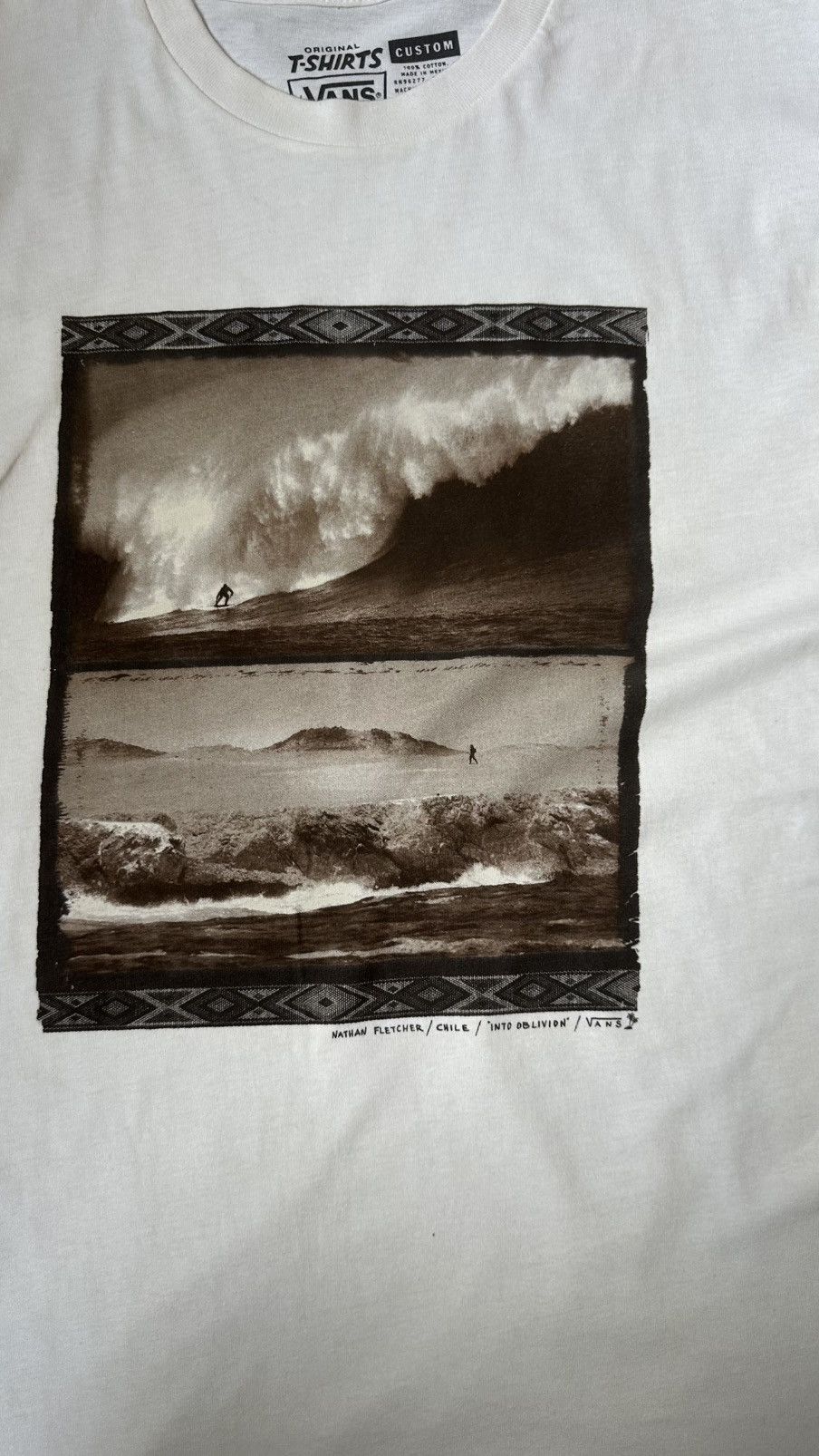 Vans VANS NATHAN FLETCHER SURF TEE Size US M / EU 48-50 / 2 - 2 Thumbnail