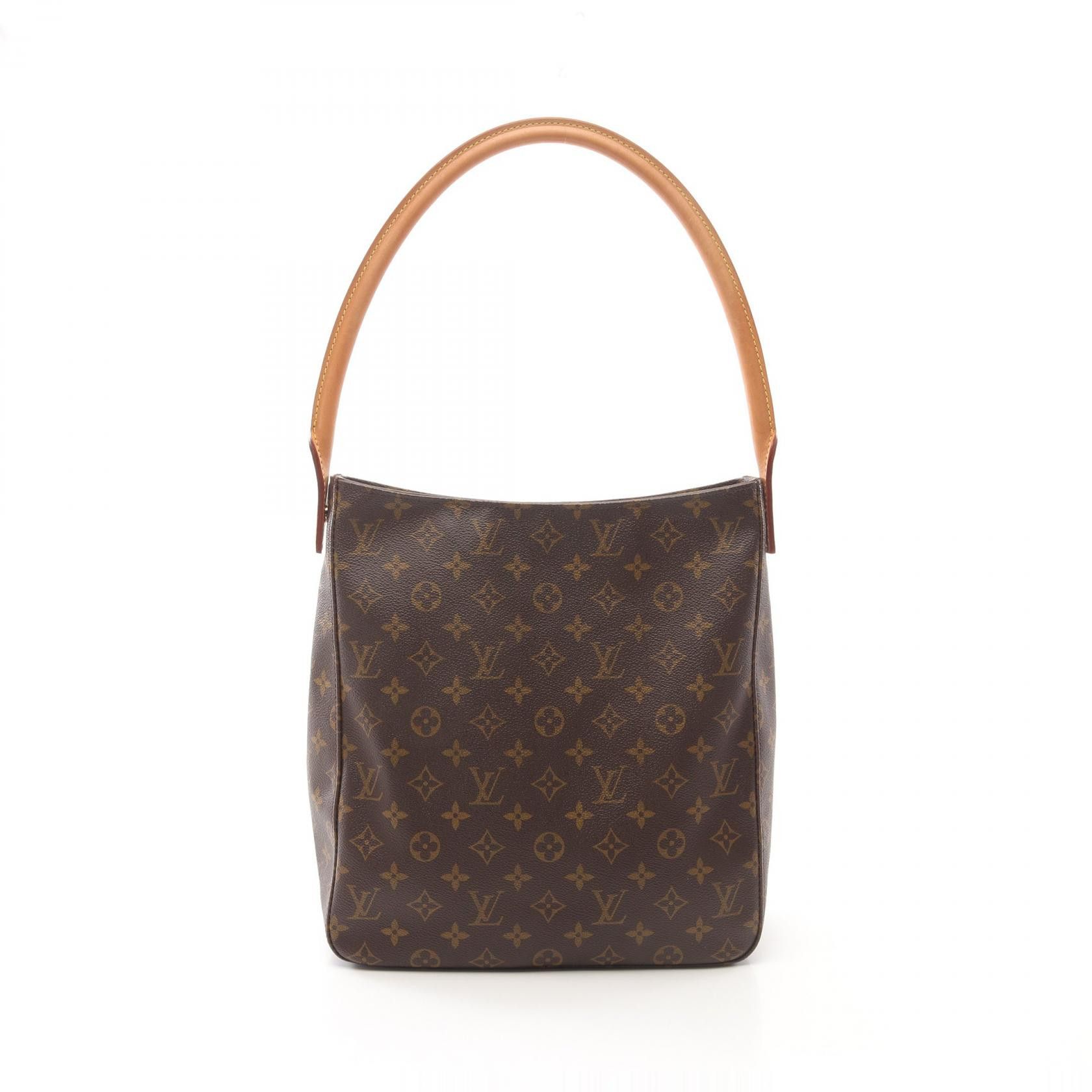 Louis Vuitton Louis Vuitton Looping Gm Monogram Shoulder Bag Canvas Shoulder Bag M51145 in Brown, Women's