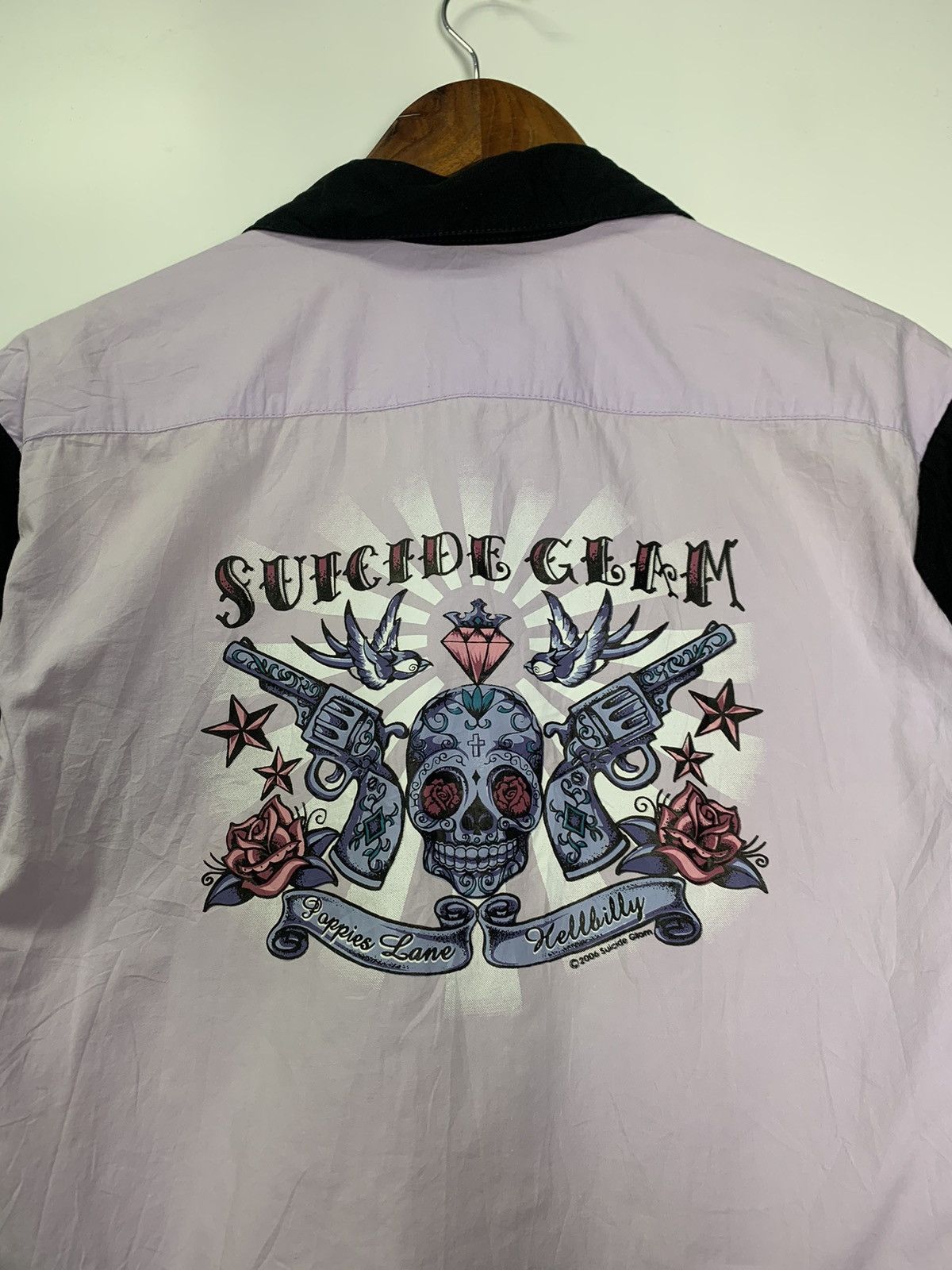 Japanese Brand × Vintage Vintage Suicide Glam button up Size US S / EU 44-46 / 1 - 12 Thumbnail