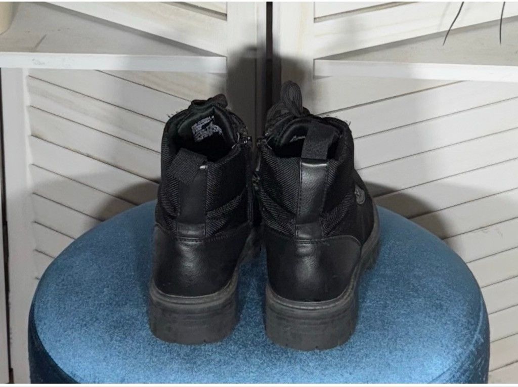 Vintage White Mountain black women’s lace up combat boots sz 7.5 Size US 7.5 / IT 37.5 - 3 Thumbnail