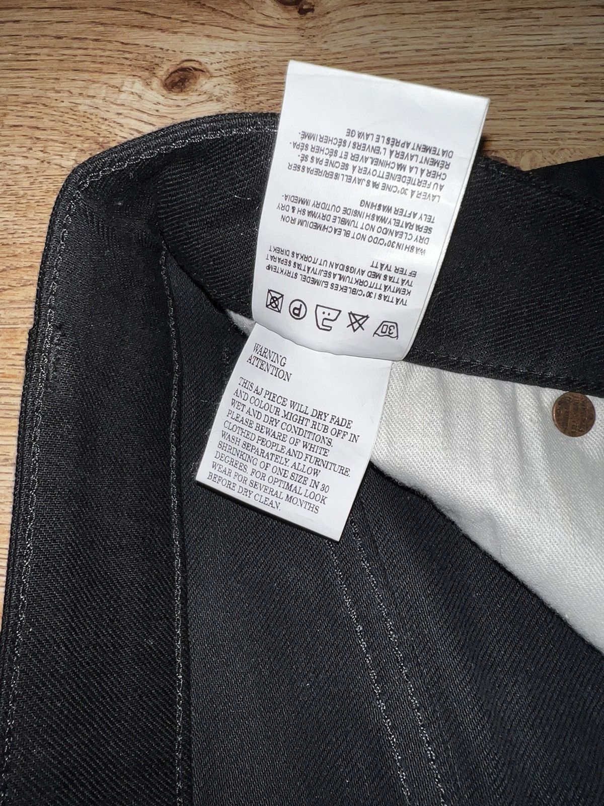 Acne Studios Slim Jeans Acne Distress Denim Low Rise 🟦 Size US 29 - 15 Thumbnail