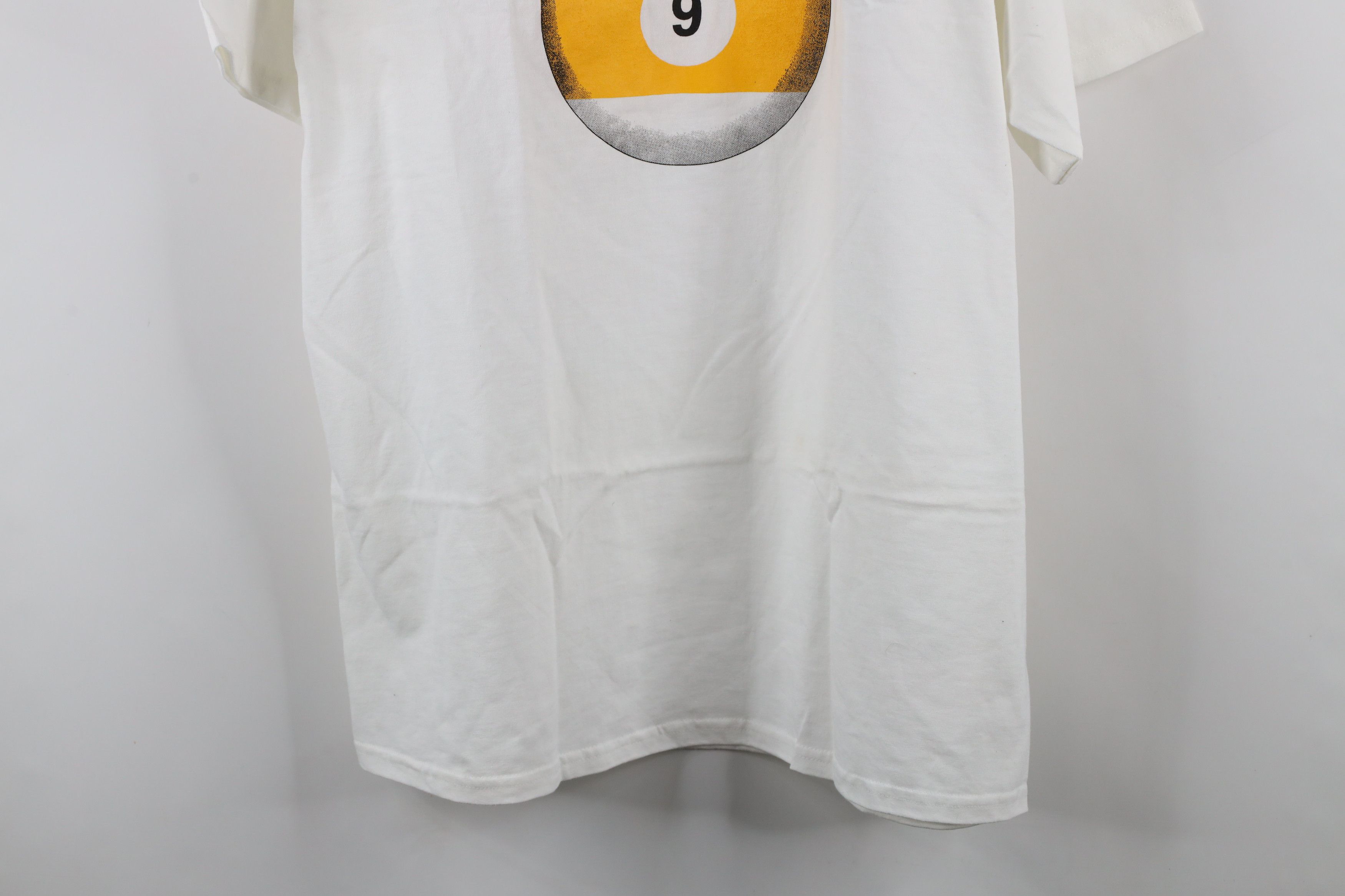 Vintage Vintage Y2K Streetwear Open Billiards Pool T-Shirt White Size US XL / EU 56 / 4 - 3 Thumbnail