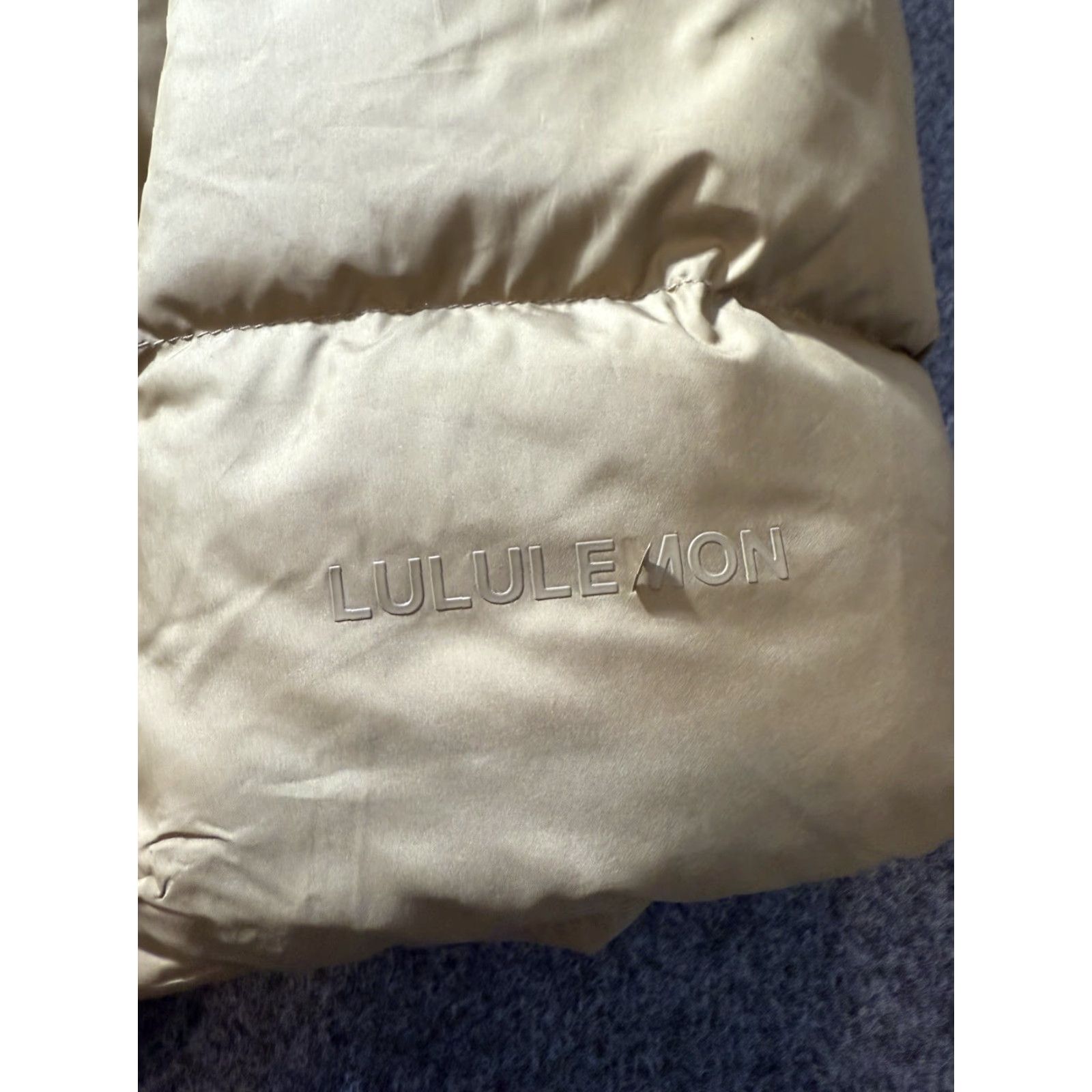 Lululemon Lululemon Wunder Puff Jacket Womens 8 Bold Beige Goose Down Hooded Multicolor City Outdoor Winter Fall Spring Size M / US 6-8 / IT 42-44 - 5 Thumbnail