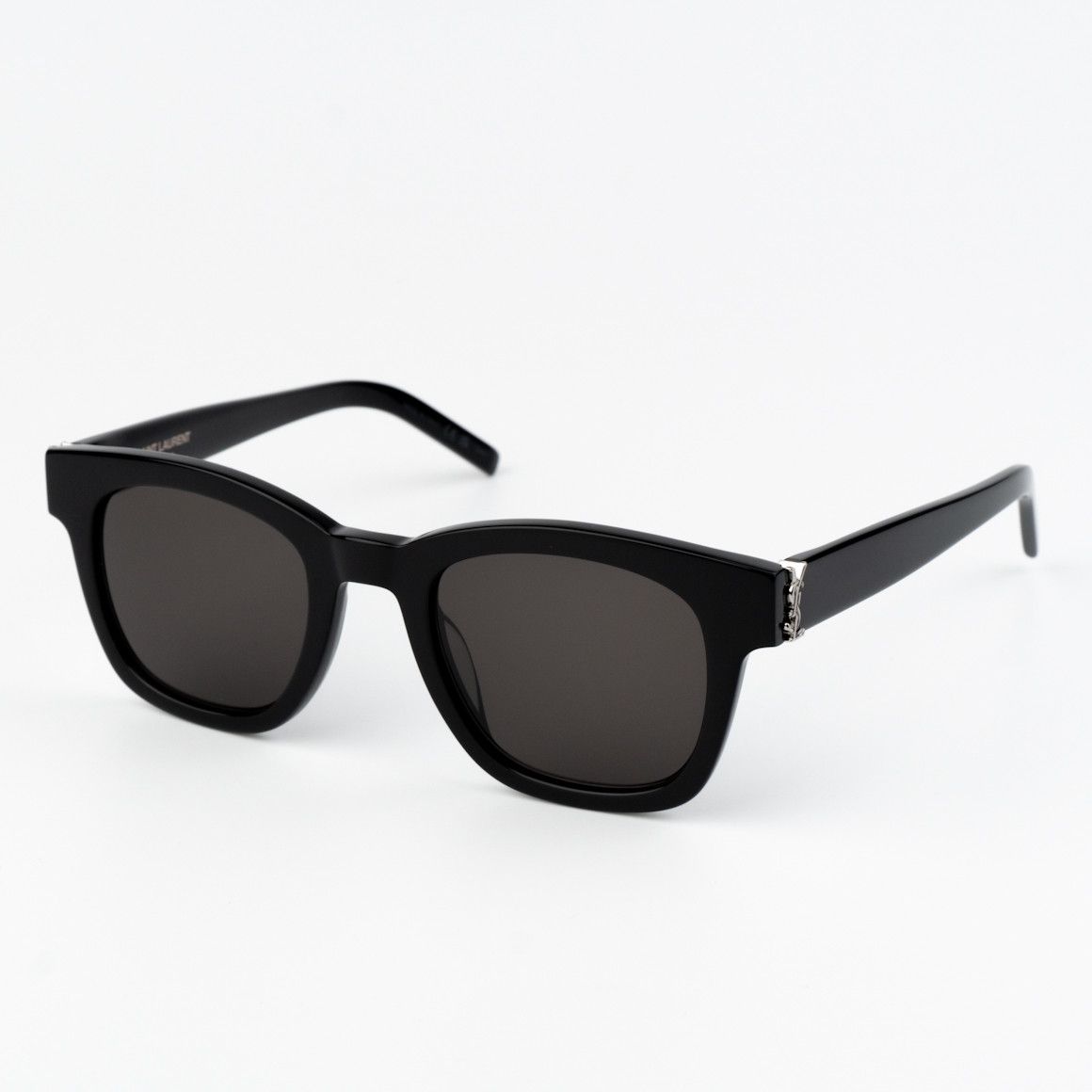 NEW Saint Laurent SLM124 001 Black Grey Women Sunglasses