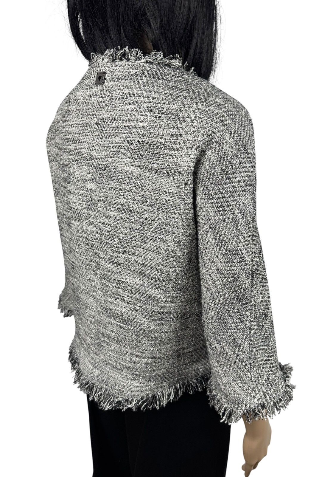 TWINSET TwinSet Cotton Twill Jacket 3/4 Sleeve Fringed size S Size S / US 4 / IT 40 - 7 Thumbnail