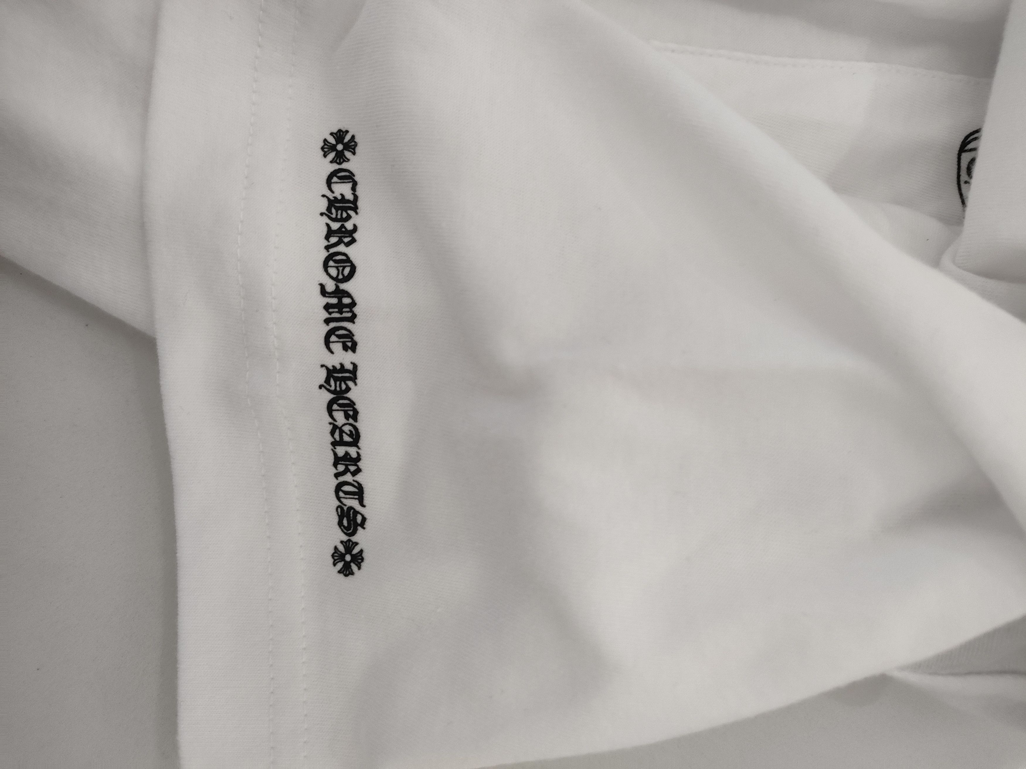 Chrome Hearts Chrome Hearts Scroll Short Sleeves Tee Size US S / EU 44-46 / 1 - 9 Thumbnail