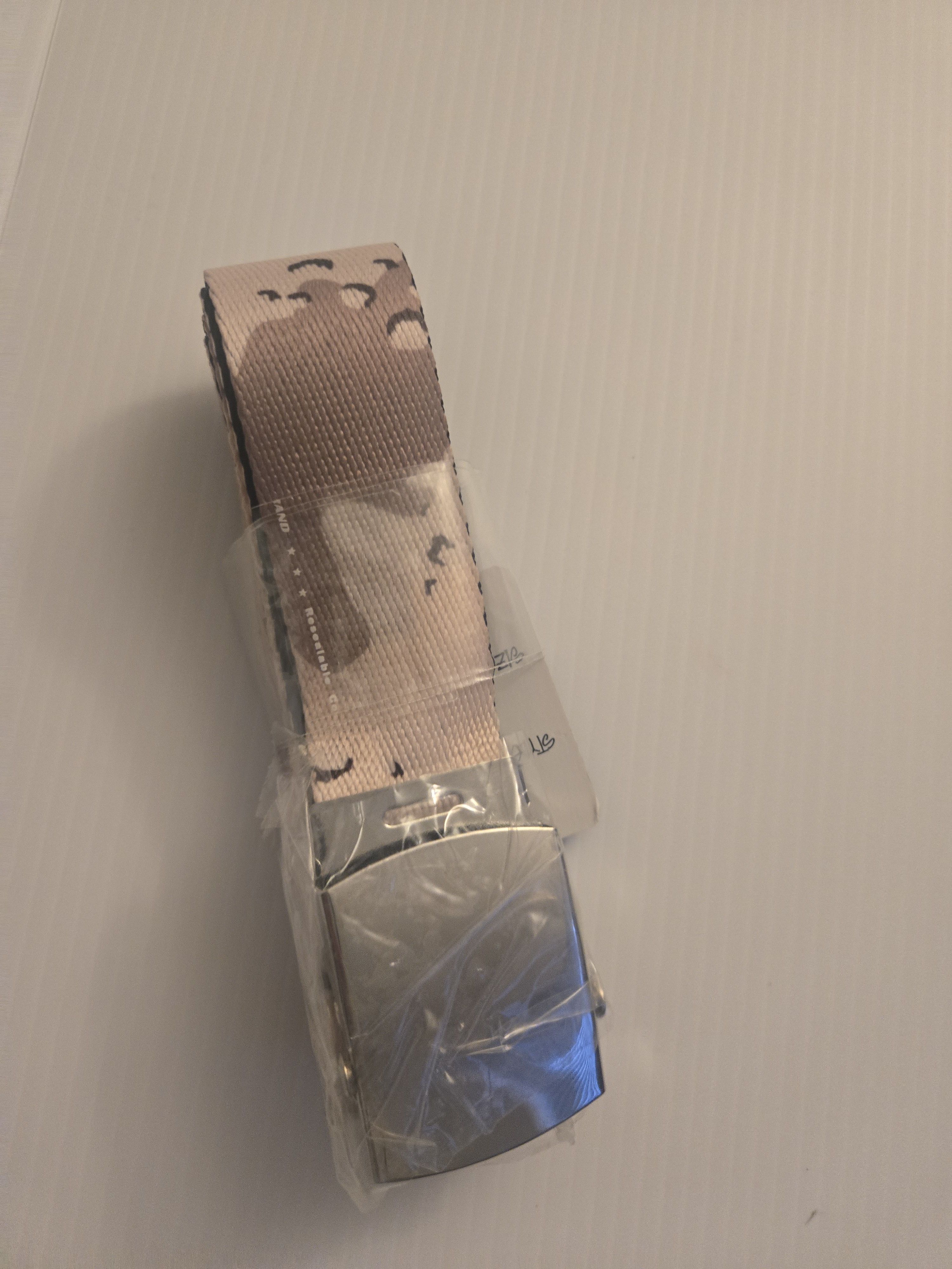 Stussy Stussy tan Camo Belt 2014 deadstock NWT have a good vibe Size ONE SIZE - 3 Thumbnail