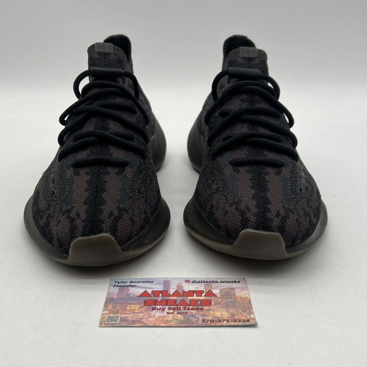 Adidas Yeezy boost 380 onyx non reflective Size US 8.5 / EU 41-42 - 2 Thumbnail