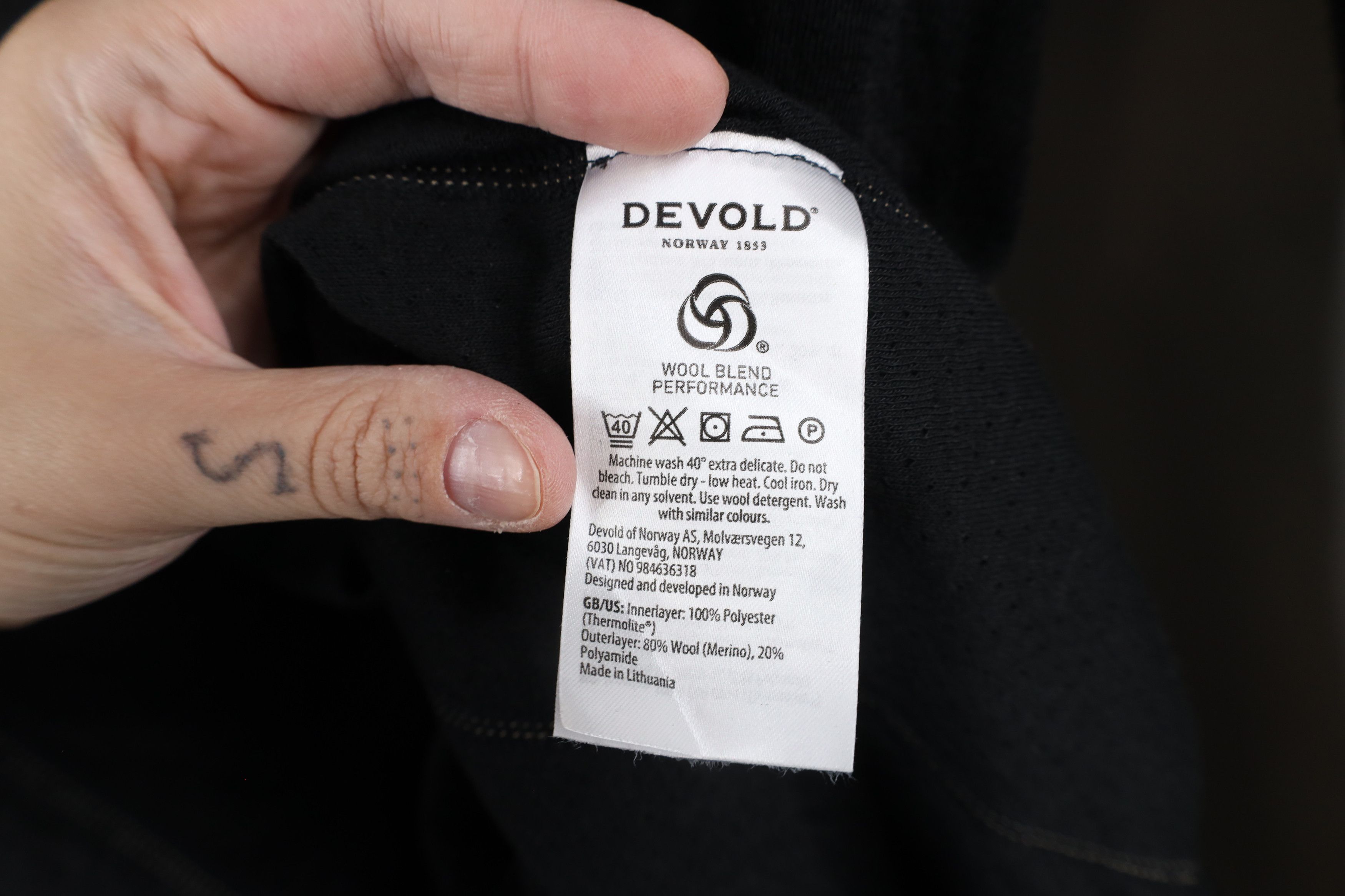 Vintage Devold Norway Merino Wool Knit Half Zip Pullover Sweater Size XL / US 12-14 / IT 48-50 - 6 Thumbnail