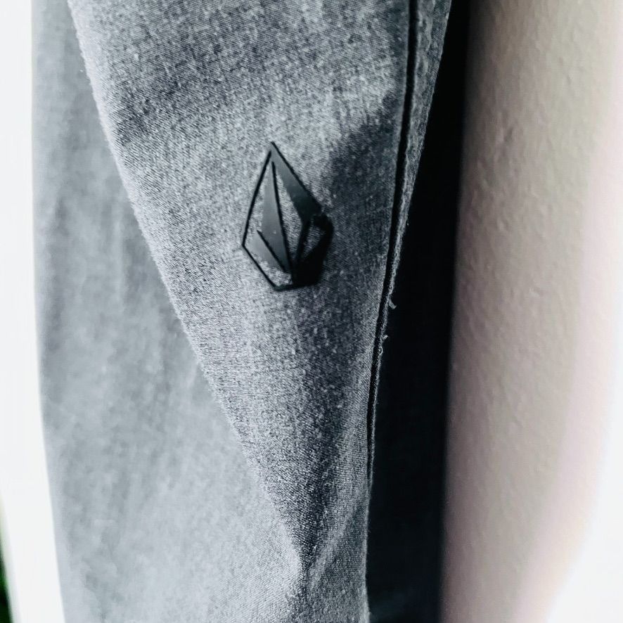 Volcom Volcom Mens L Fricken Slim Joggers Gray Green Drawstring Wai Size US 28 / EU 44 - 6 Thumbnail