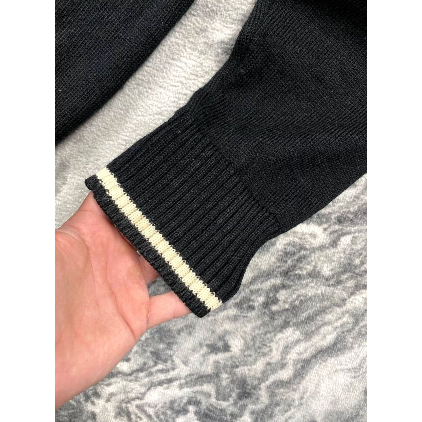 Dale Of Norway VINTAGE Dale Of Norway Sweater Men 2XL Black Wool Knit Fair Isle Skiing Long Sleeve Size US XXL / EU 58 / 5 - 7 Thumbnail