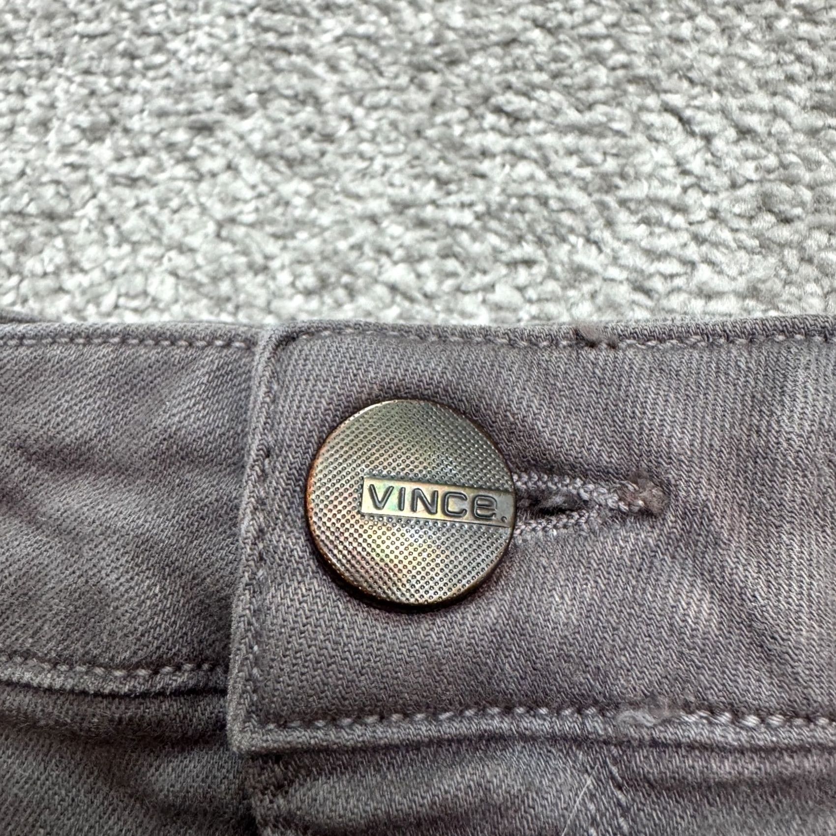 Vince Vince Riley Charcoal Wash Jeans Denim Vince Gray 29 Women's City Classic Streetwear - Jeans - Womens Size 29" - 7 Thumbnail