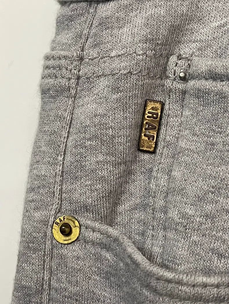 Raf Simons Raf Simons Grey sports thin plush cotton pants casual pant Size US 33 - 3 Thumbnail