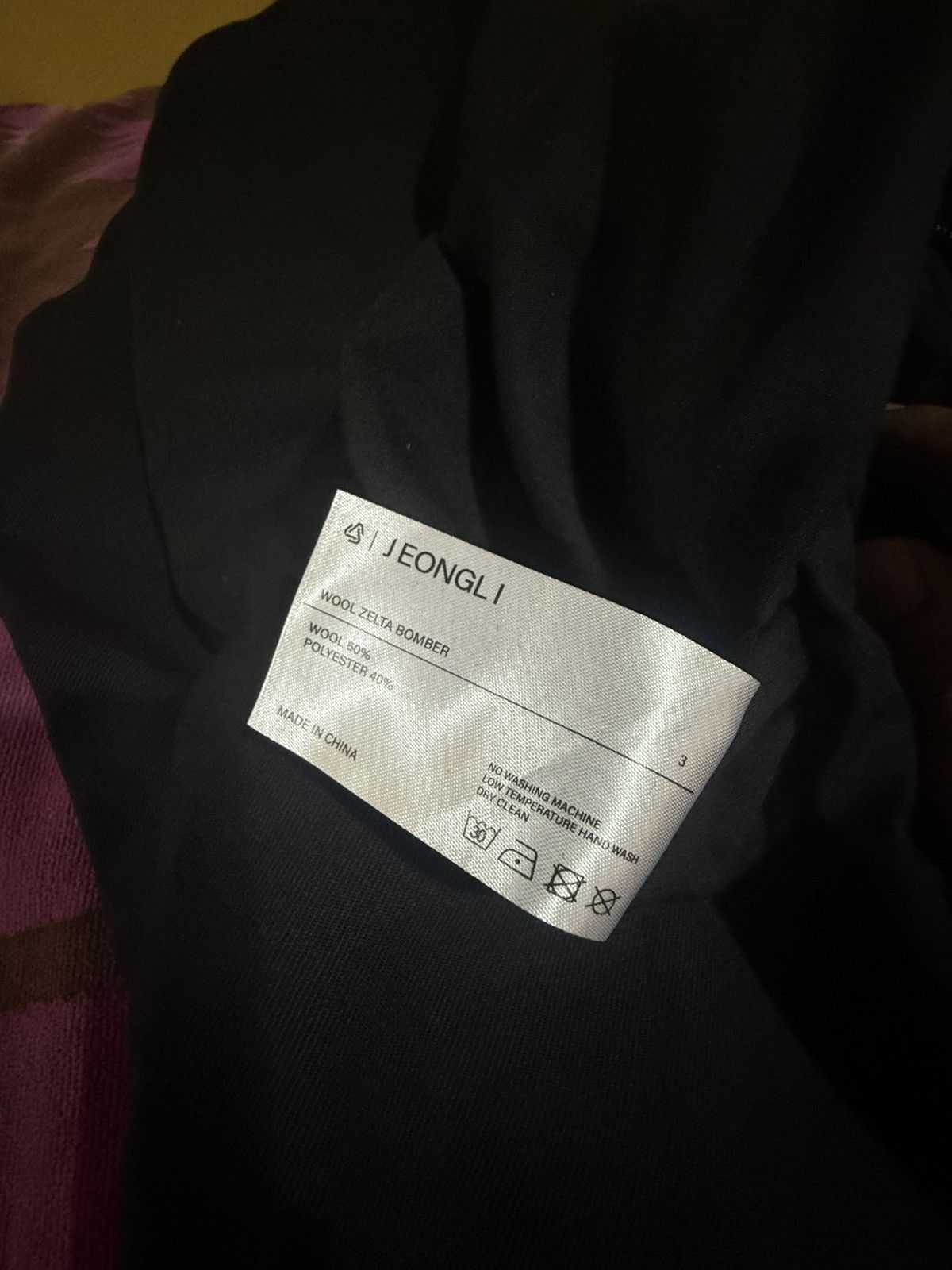POST ARCHIVE FACTION (PAF) J EONGL I Zelta Wool Bomber Black Size US L / EU 52-54 / 3 - 5 Thumbnail