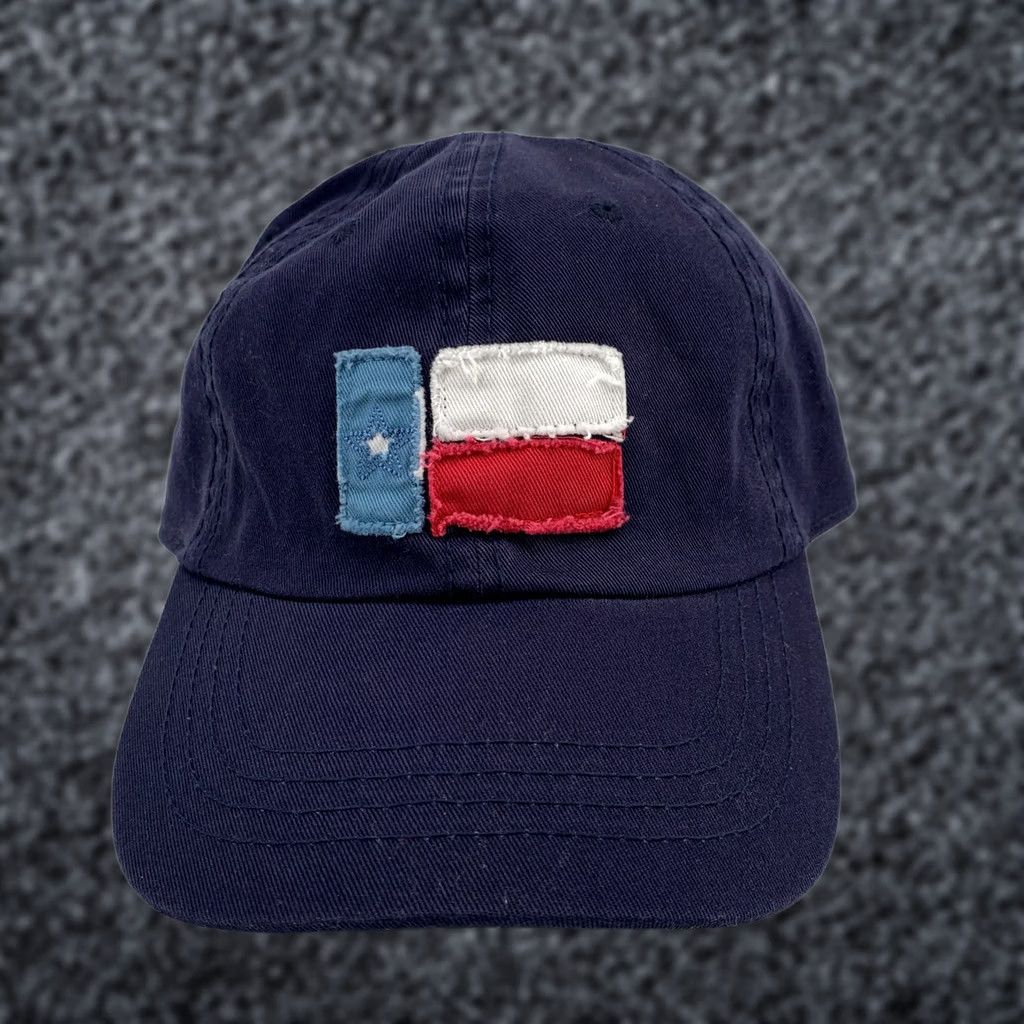 Vintage Cobra Baseball Cap Men's Blue Adjustable Texas State Flag Solid Casual Cap Size ONE SIZE - 1 Thumbnail