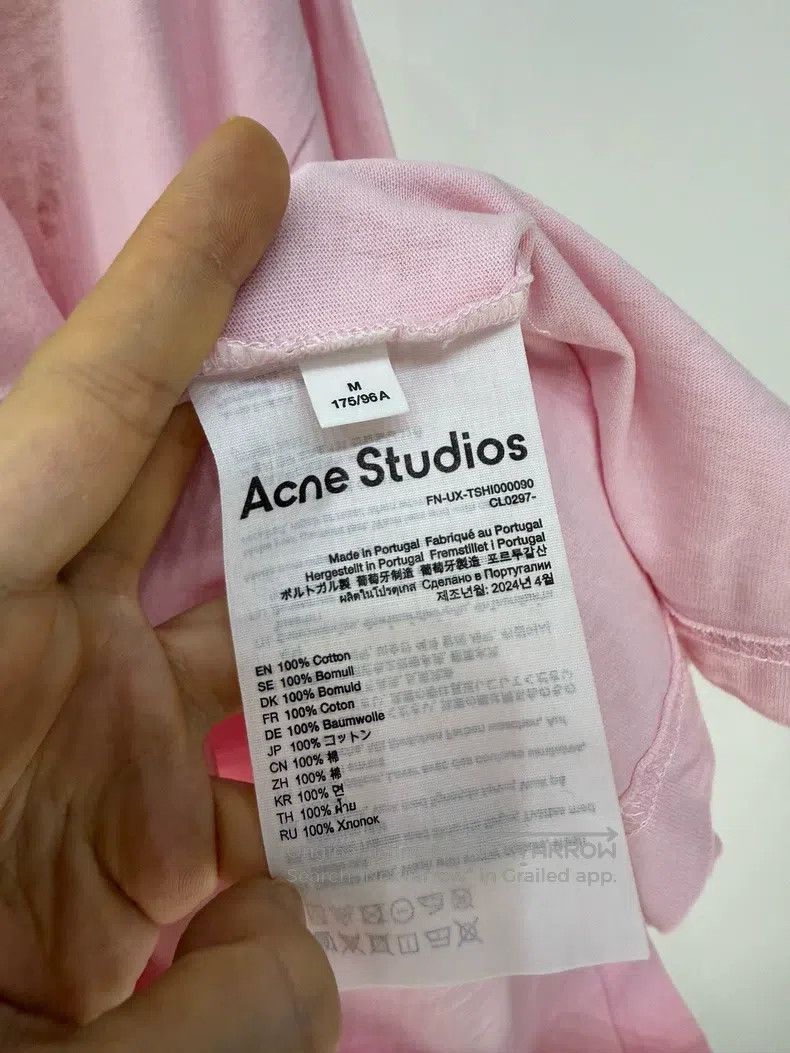 Acne Studios Acne Studios Pink Cat Printed Short Sleeve T-Shirt Size M / US 6-8 / IT 42-44 - 5 Thumbnail