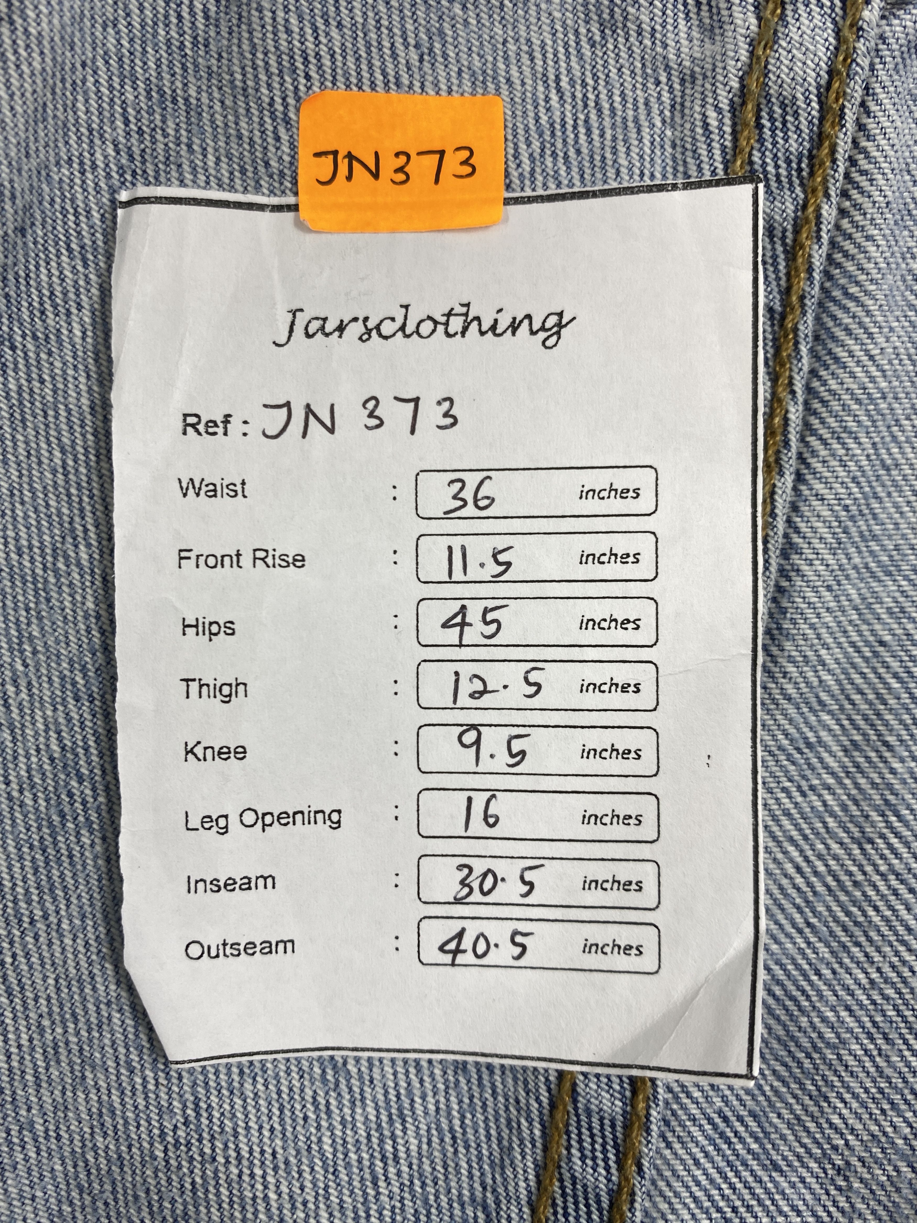 Levi's Pale Blue Vintage Levi's 569 Denim 36x30.5 -JN373 Size US 36 / EU 52 - 8 Thumbnail