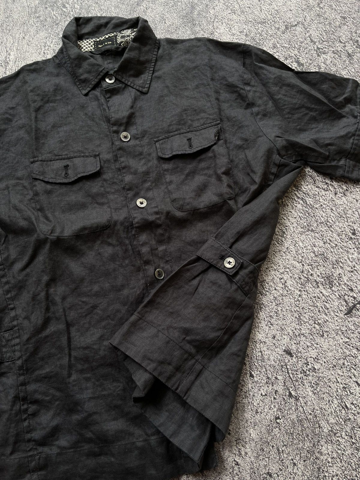Japanese Brand Y2K Male & Co ifsixwasnine paisley shirt Size US L / EU 52-54 / 3 - 6 Thumbnail