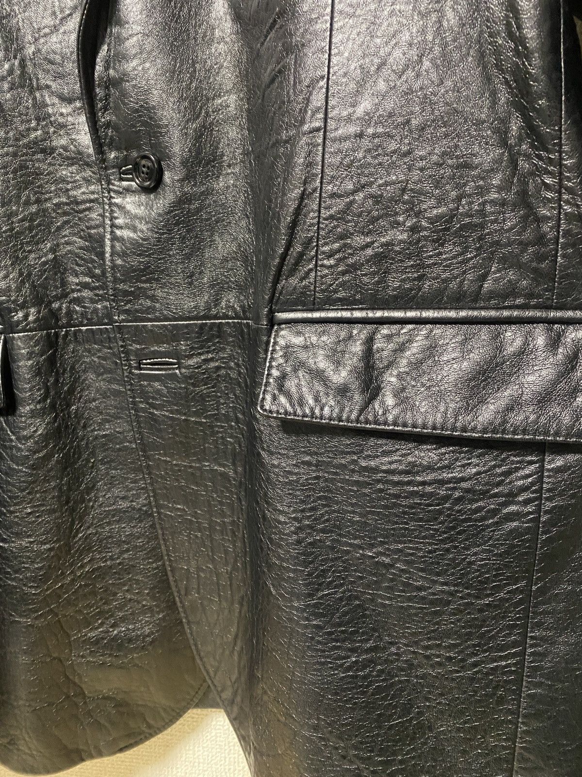 Celine × Hedi Slimane aw23 celine leather leather jacket oversized hedi slimane Size US S / EU 44-46 / 1 - 5 Thumbnail
