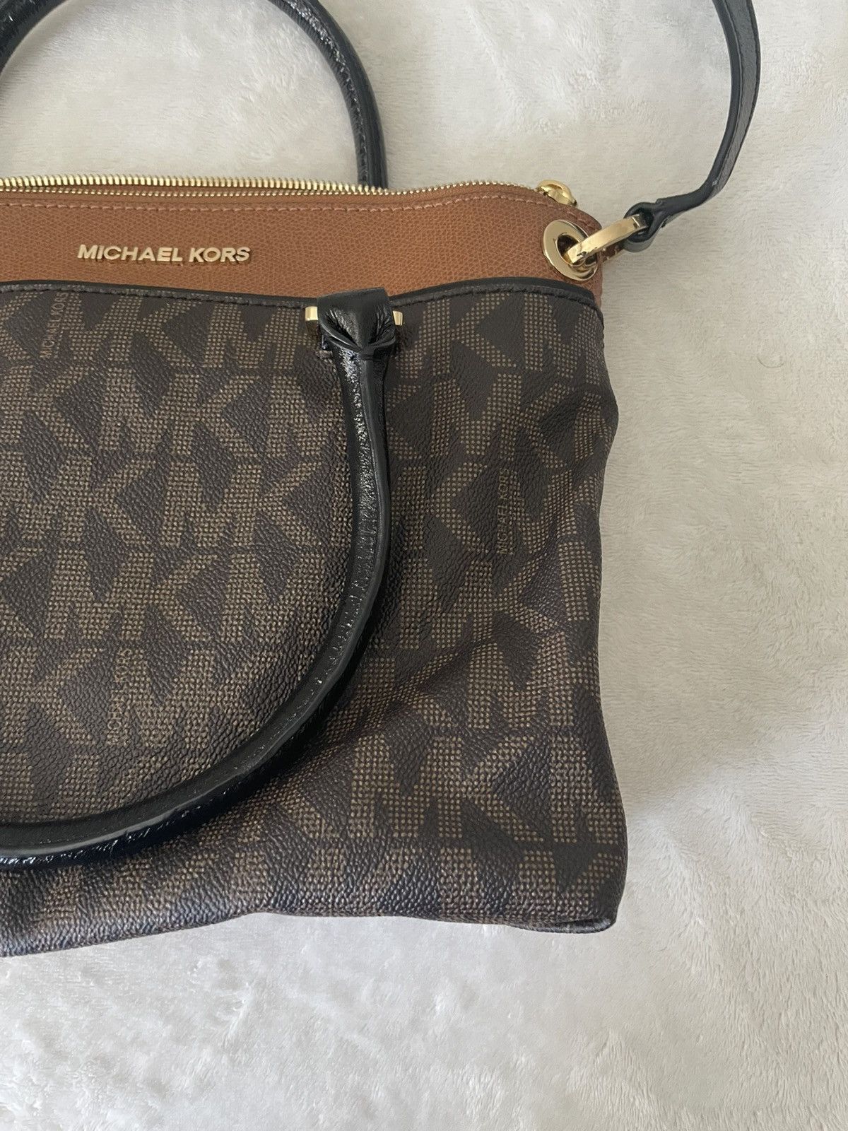Michael Kors Michael Kors Aubrey MD Satchel Size ONE SIZE - 3 Thumbnail