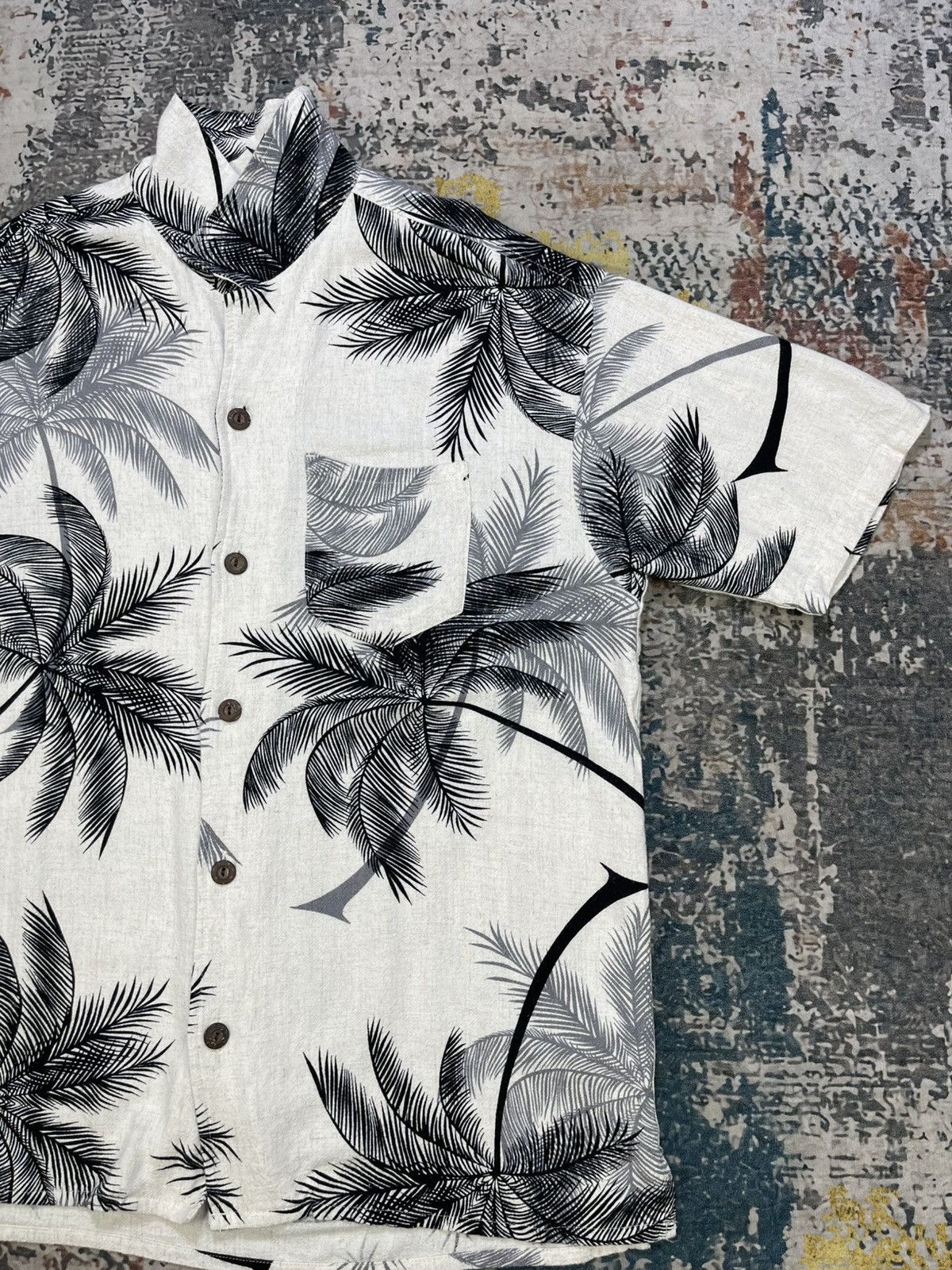 Sun Surf Local Motion Rayon Linen Fiber Aloha Hawaiian Shirt Size US M / EU 48-50 / 2 - 3 Thumbnail