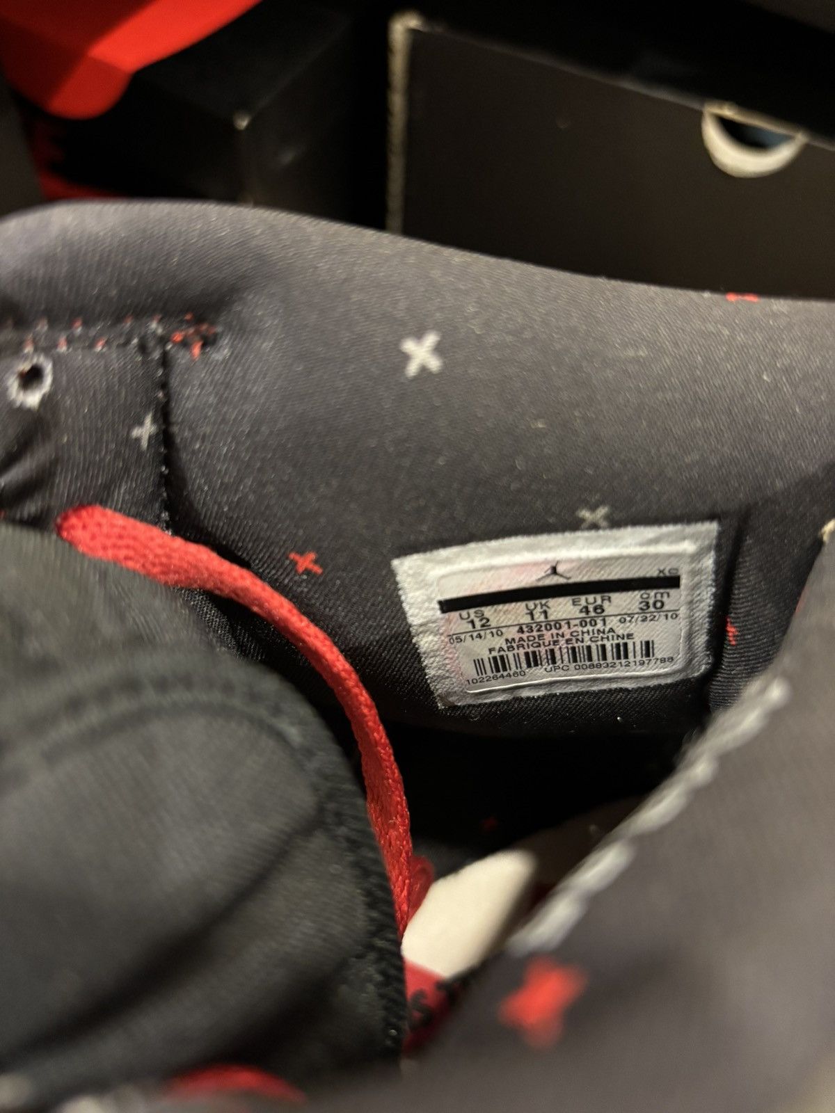 Jordan Brand Jordan 1 retro high 2010 ‘Banned’ Size US 12 / EU 45 - 14 Thumbnail