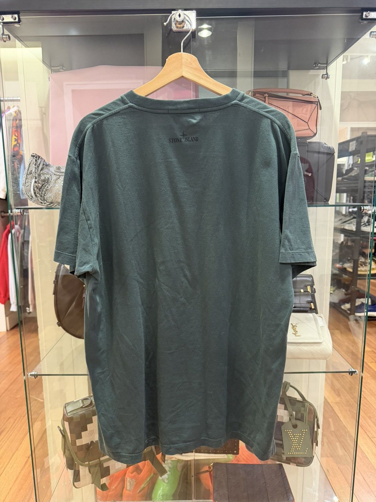 Stone Island Stone Island Compass Stripe Tee Size US XXL / EU 58 / 5 - 2 Thumbnail