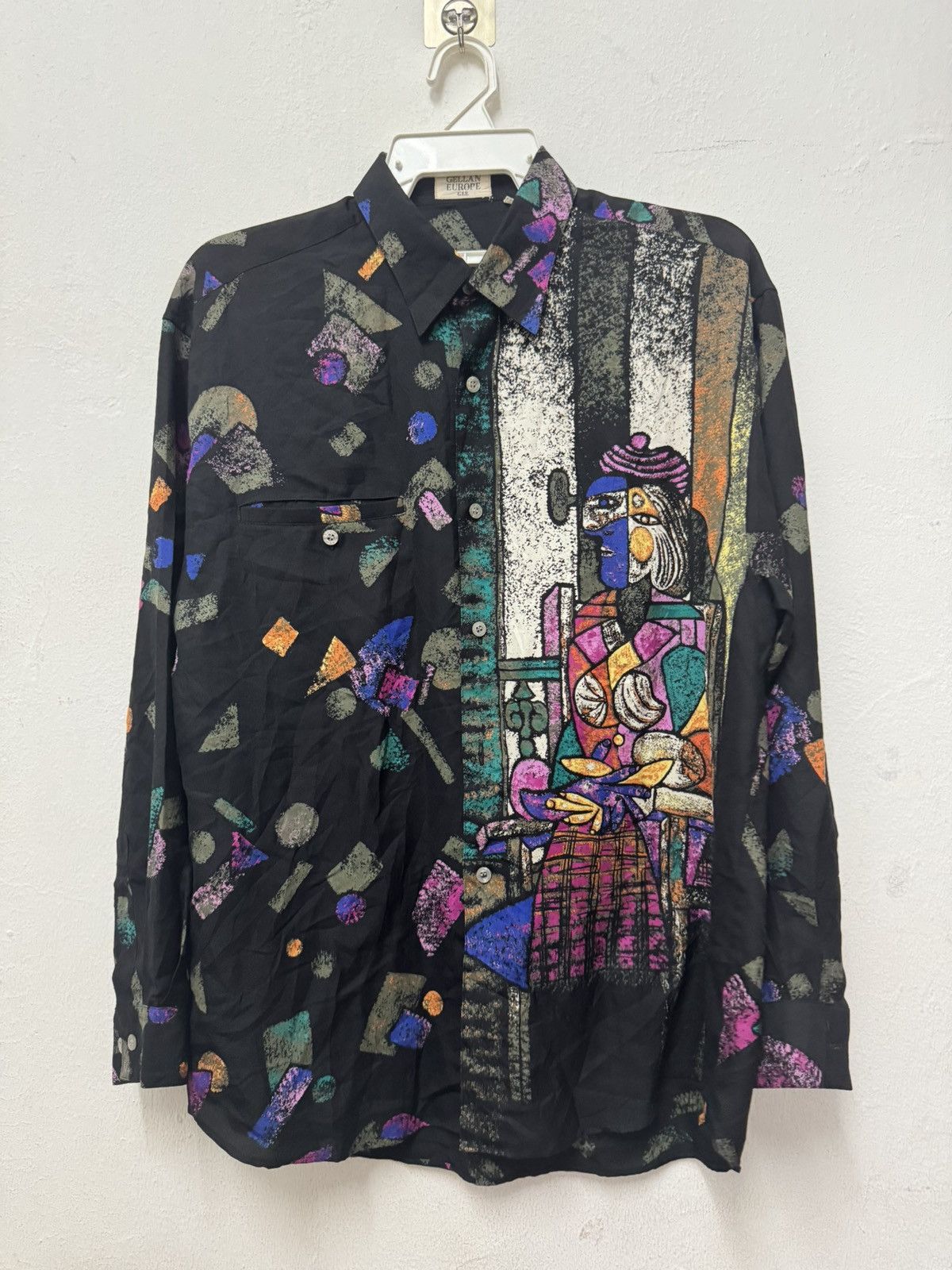 Vintage Picasso Art x Gellan Europe Shirt Size US M / EU 48-50 / 2 - 1 Thumbnail