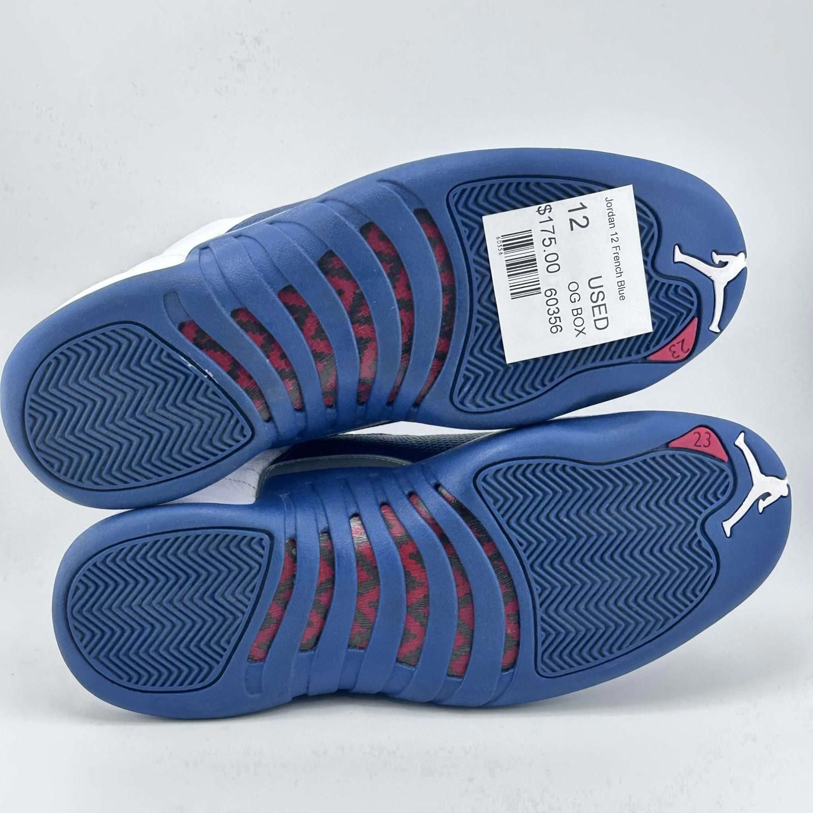 Jordan Brand Jordan 12 French Blue Size 12 Used OG Box Size US 12 / EU 45 - 5 Thumbnail