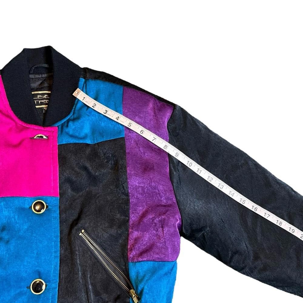Designer Vintage Mulberry Street Womens Sz M MOD Funky 80s 90s Apres SKi Jacket Coat Size M / US 6-8 / IT 42-44 - 3 Thumbnail