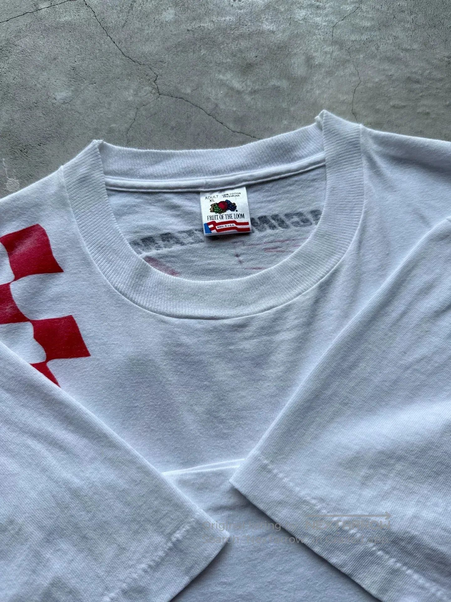 Vintage Vintage 90s Marlboro Racing Pocket Tee. Size US XL / EU 56 / 4 - 4 Thumbnail