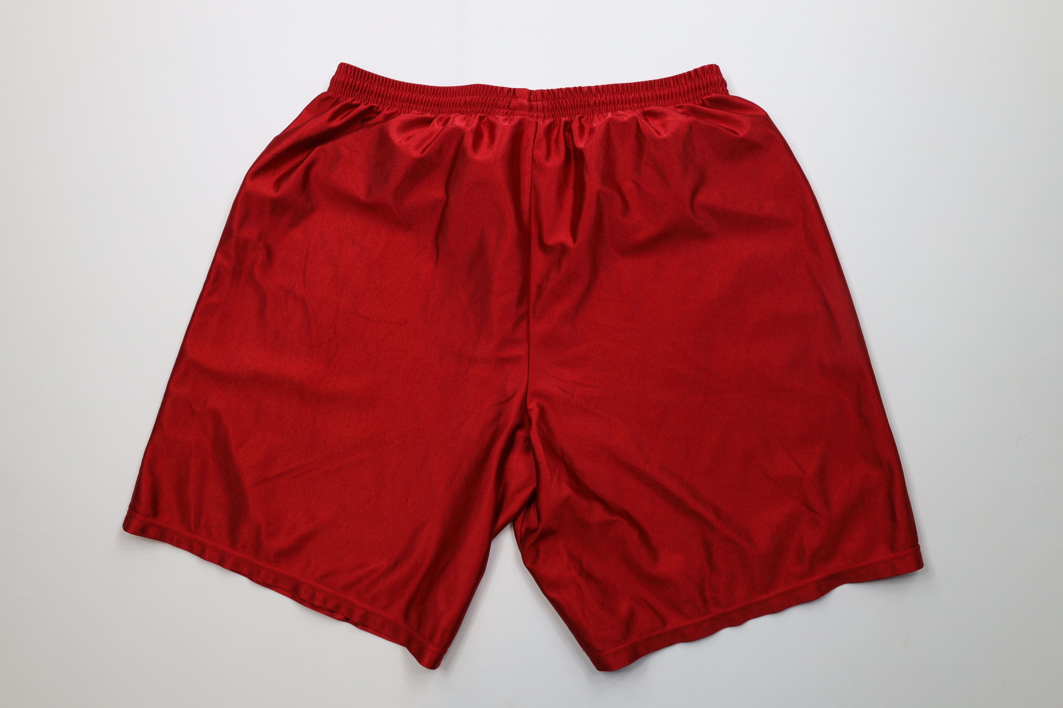 Nike Vintage 90s Y2K Nike Mini Swoosh Silky Basketball Shorts USA Size US 38 / EU 54 - 8 Thumbnail