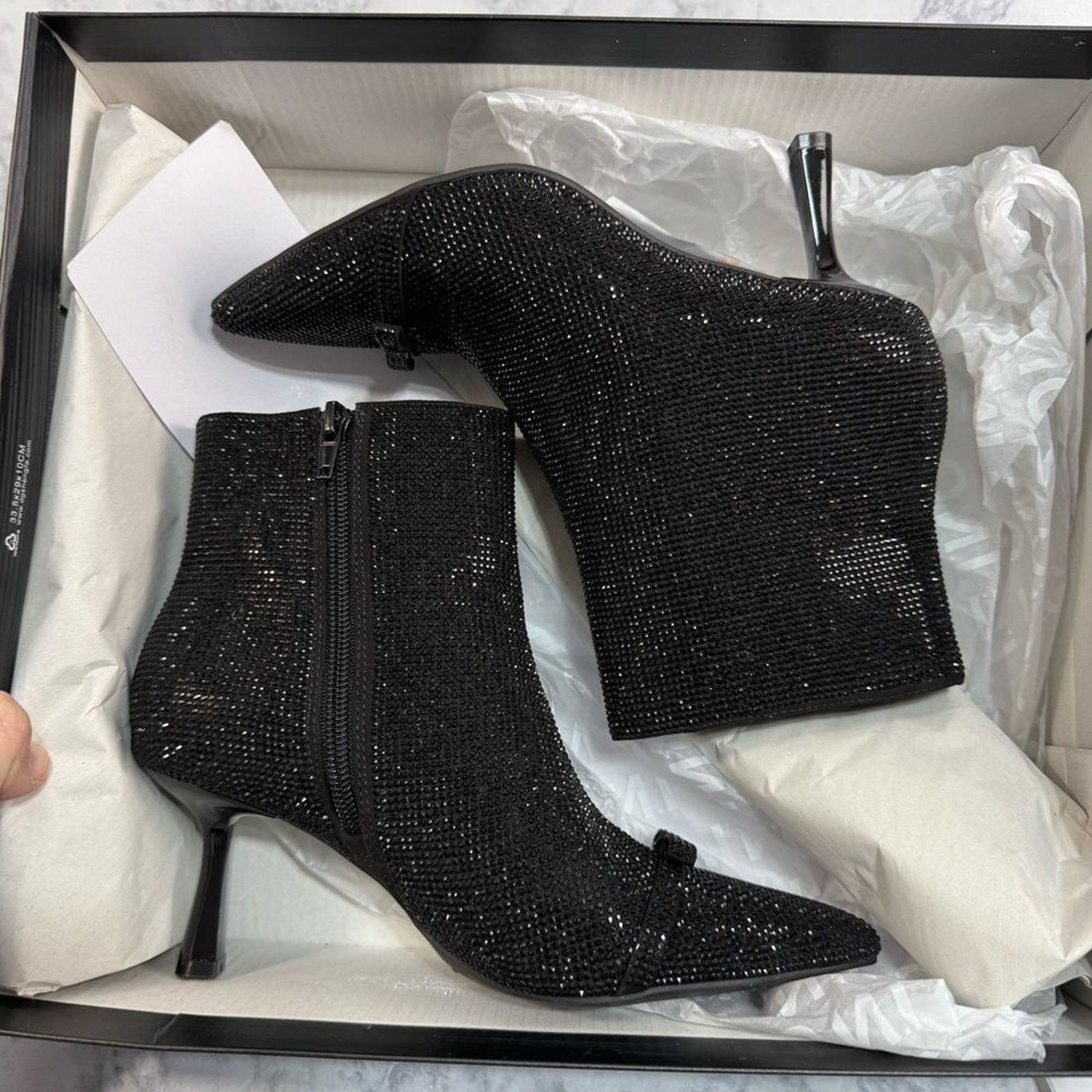 Macys INC Womens Delphia Embellished Boots Size 7 NEW #K712 Size US 7 / EU 40 - 7 Thumbnail