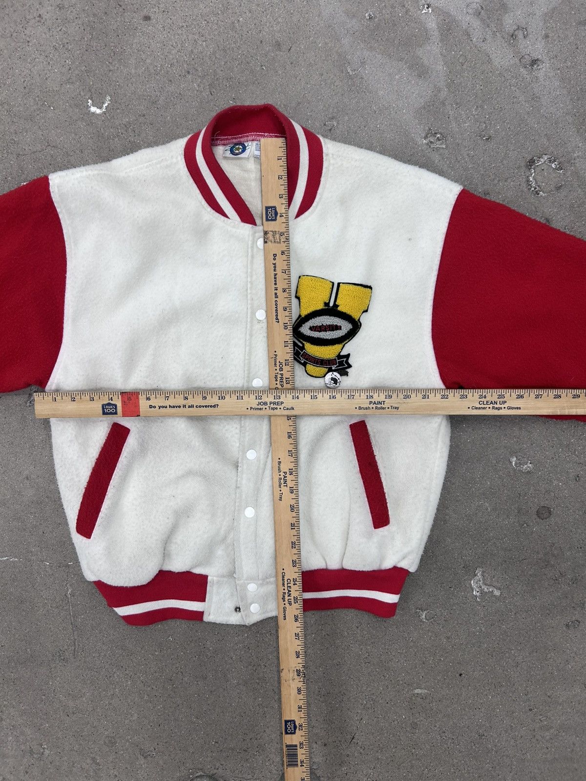 Vintage Vintage 90s cotton varsity jacket size large Size US XL / EU 56 / 4 - 6 Thumbnail